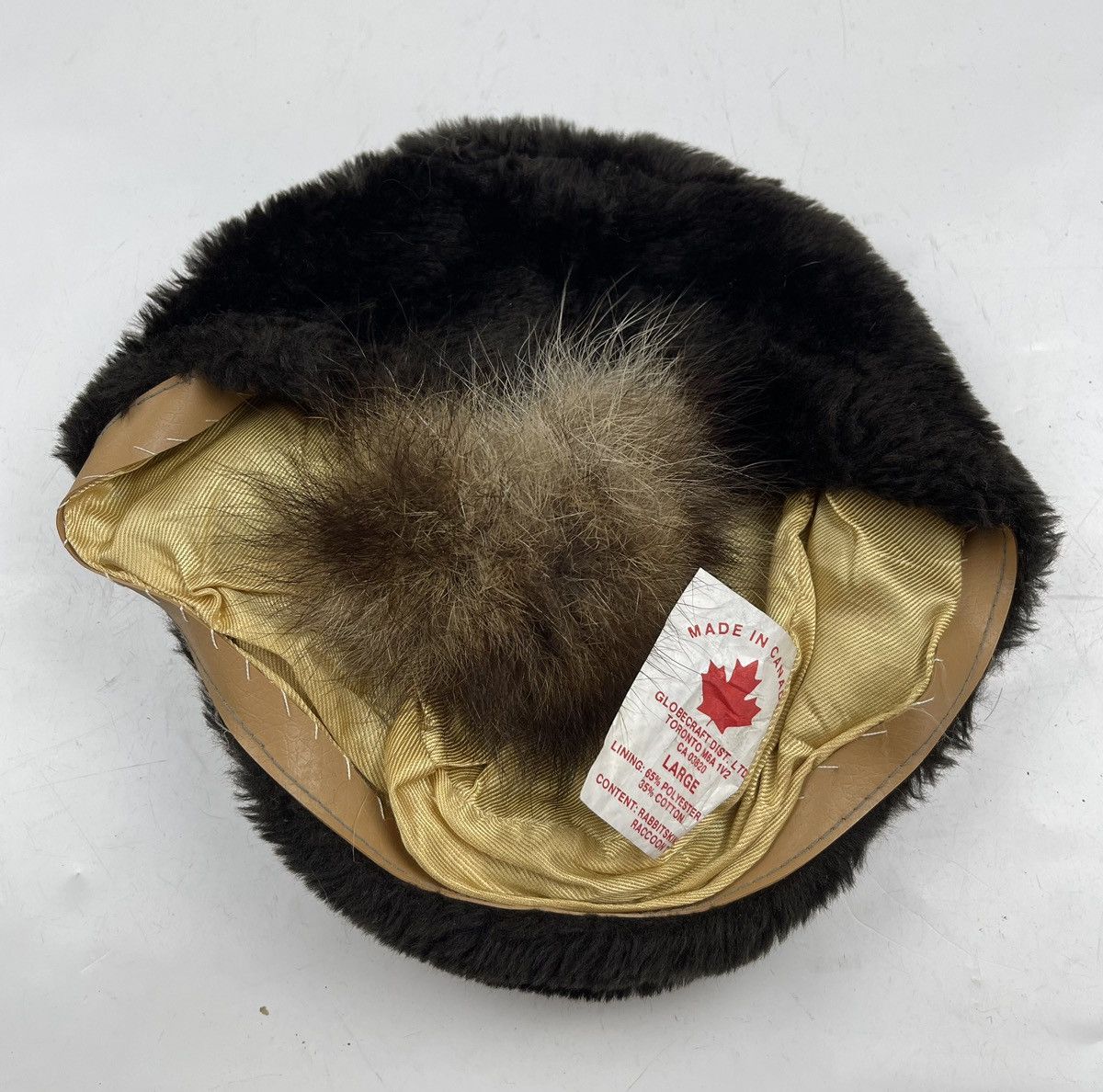 Other rabbit skin hat wit racoon tail tc26 Size ONE SIZE - 4 Thumbnail