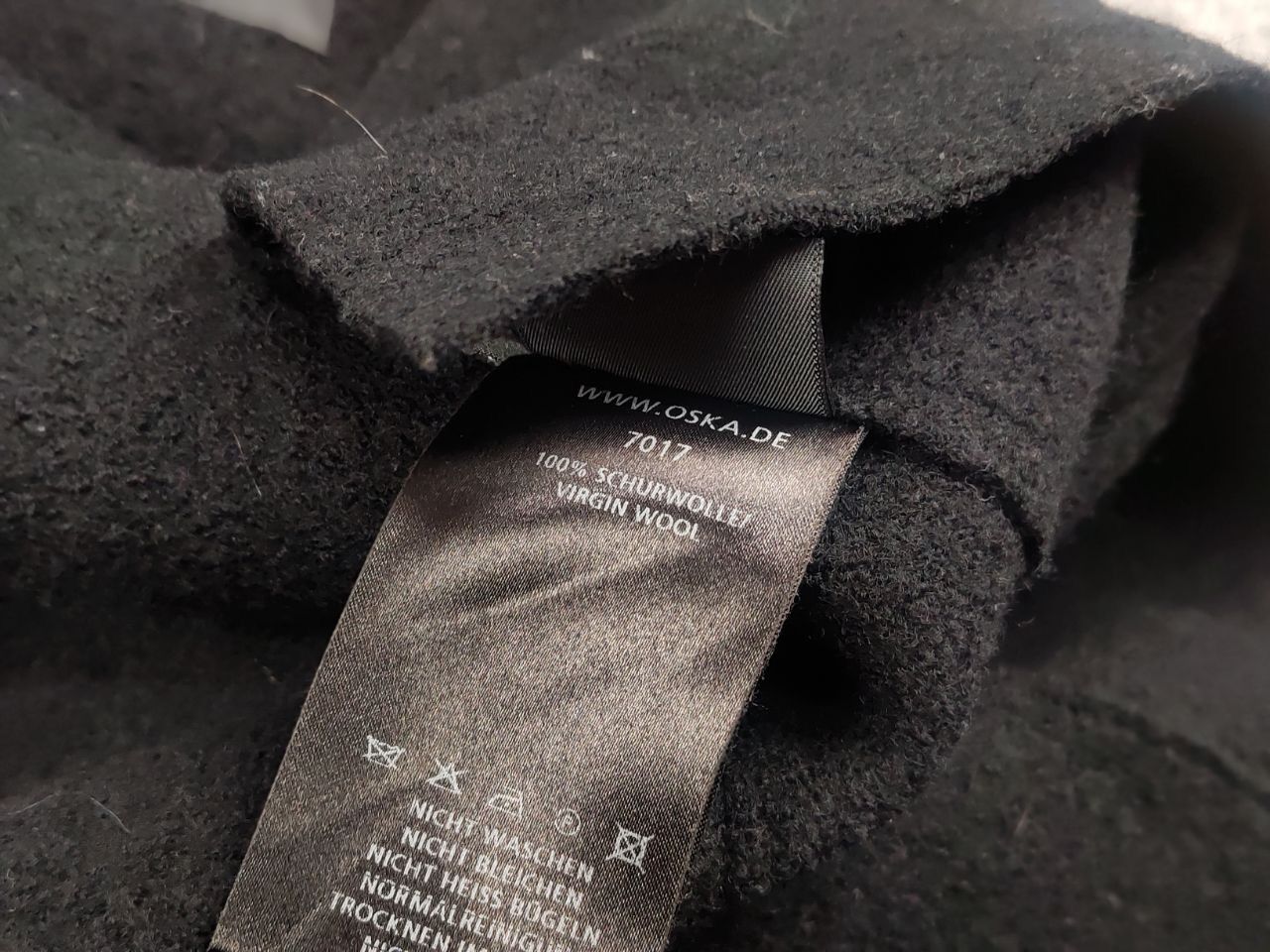 Other Oska Germany Design Black Wool Avant Garde Asymmetrical Vest Size M / US 6-8 / IT 42-44 - 13 Thumbnail