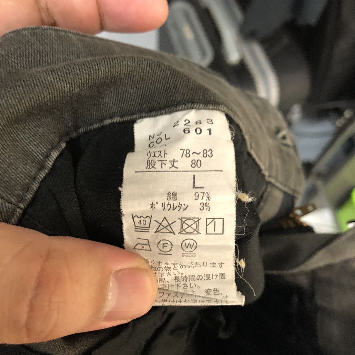 Japanese Brand Japanese Brand Grey Cargo Multipocket Pants #A2537 Size US 30 / EU 46 - 18 Thumbnail