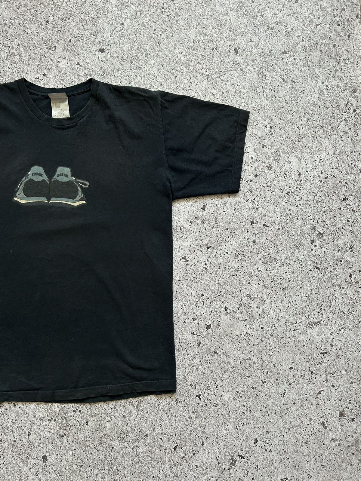 Nike × Vintage Vintage 90’s Nike Track 3six9 Logo Sneakers T-Shirt Size US XL / EU 56 / 4 - 3 Thumbnail