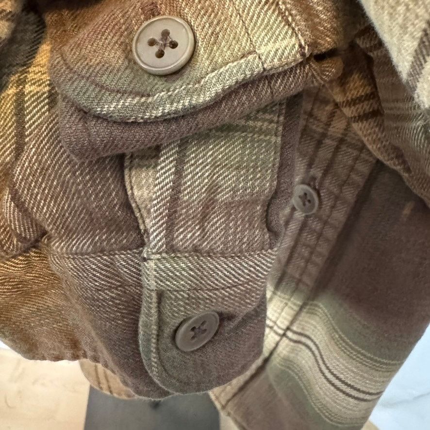 Polo Ralph Lauren Polo Ralph Lauren Brown Plaid Flannel Shirt Medium Casual Size US M / EU 48-50 / 2 - 3 Thumbnail