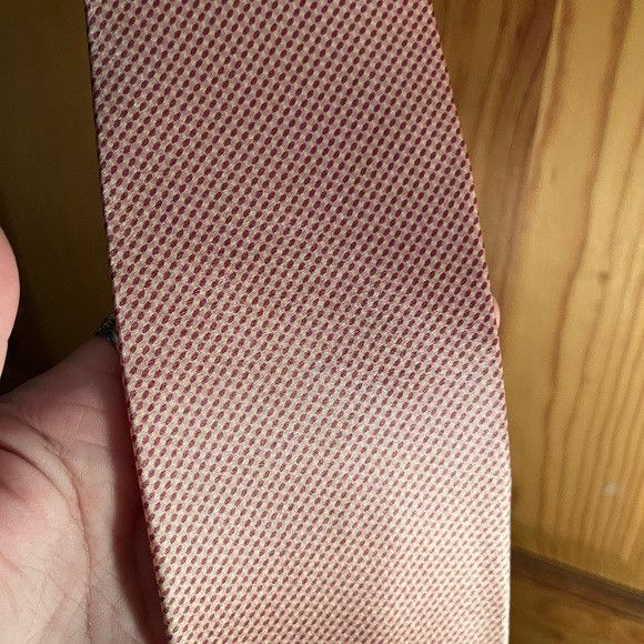 Other Stonehedge men’s tie pink 100% silk made in USA Size ONE SIZE - 2 Thumbnail