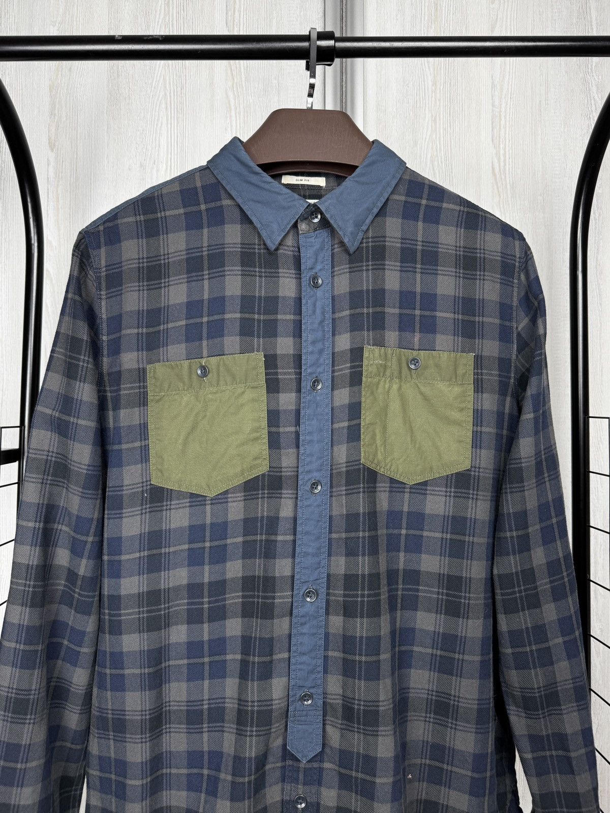 Allsaints Allsaints Spitalfields Slim Fit Admindsen LS Checkered shirt Size US M / EU 48-50 / 2 - 3 Thumbnail