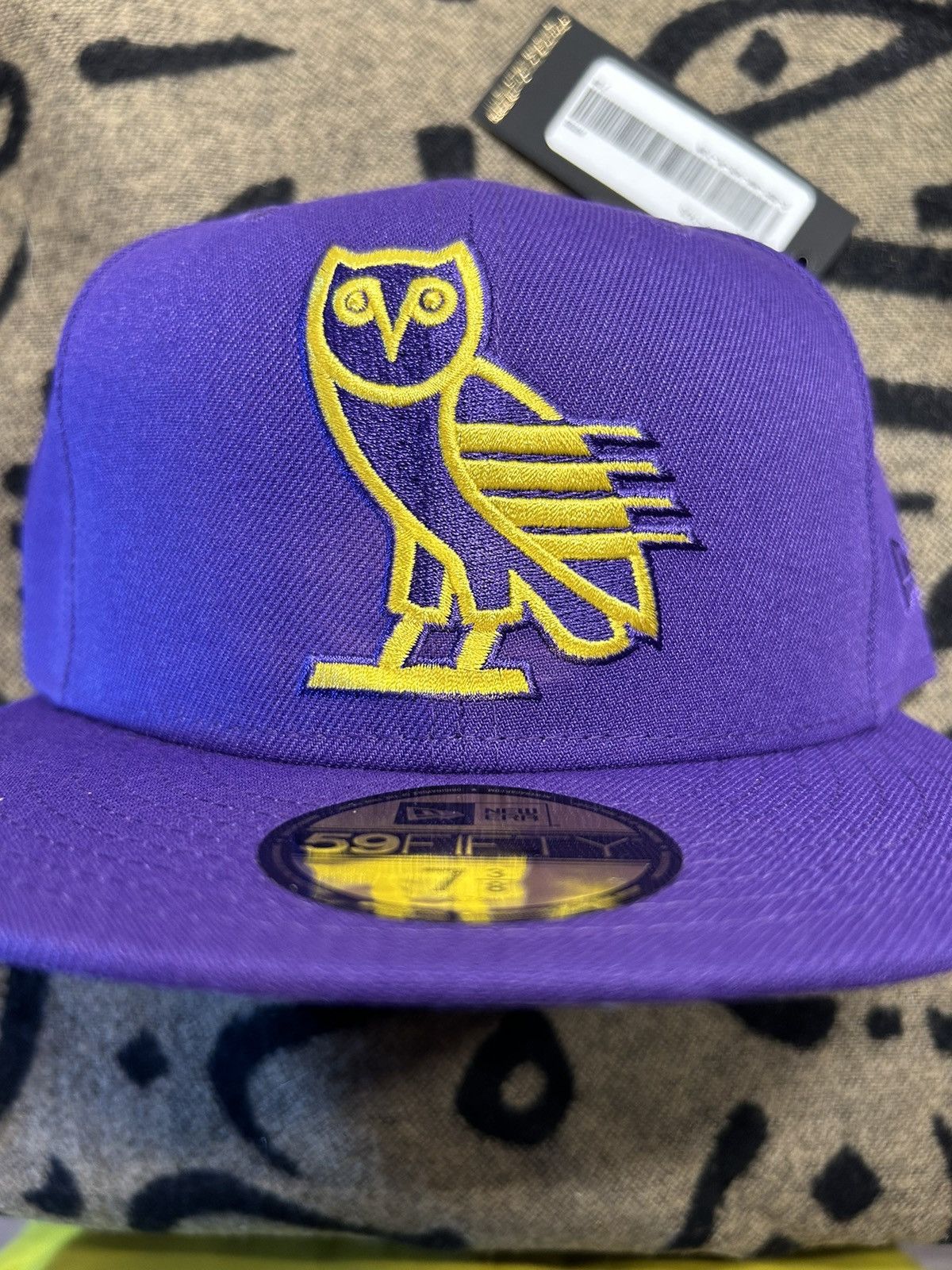NBA × New Era × October's Very Own OVO x Los Angeles Lakers x New Era Fitted Size ONE SIZE - 2 Thumbnail