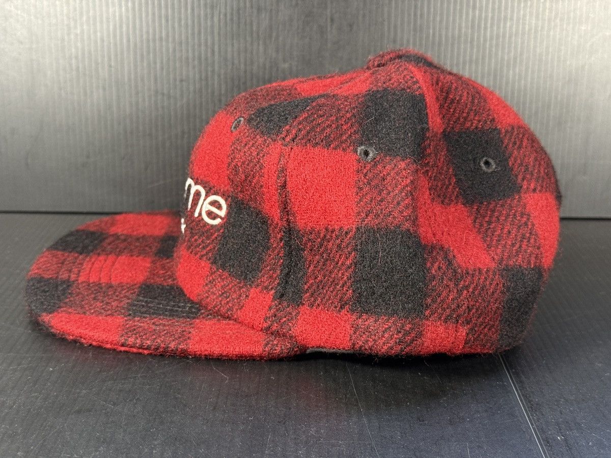 Supreme SUPREME FW16 CLASSIC LOGO WOOLRICH RED BUFFALO CHECK 6 PANEL Size ONE SIZE - 4 Thumbnail