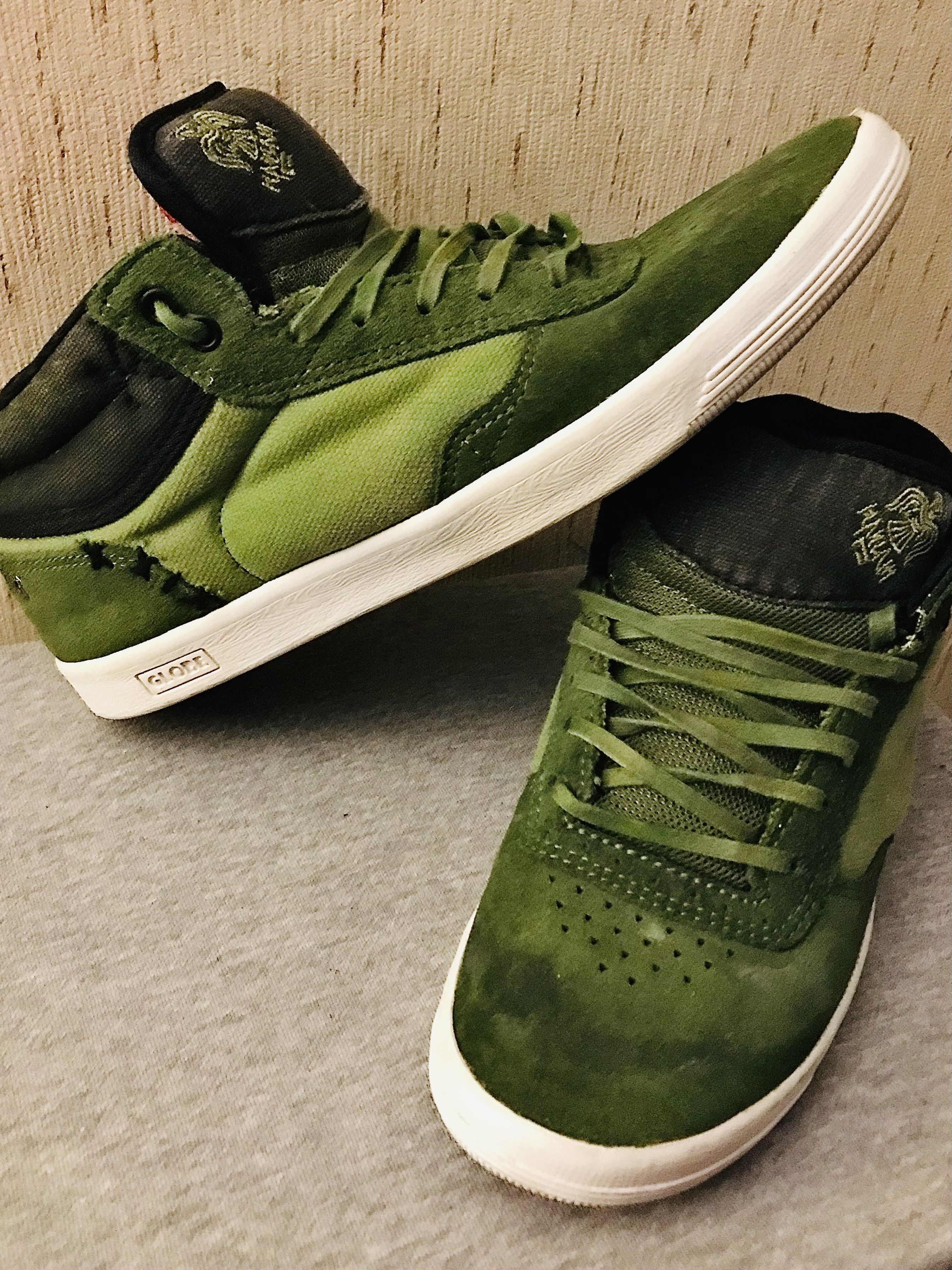 Globe Globe Chris Haslam Mid Vintage Men's Skate Shoes US 9.5 Size US 9.5 / EU 42-43 - 3 Thumbnail