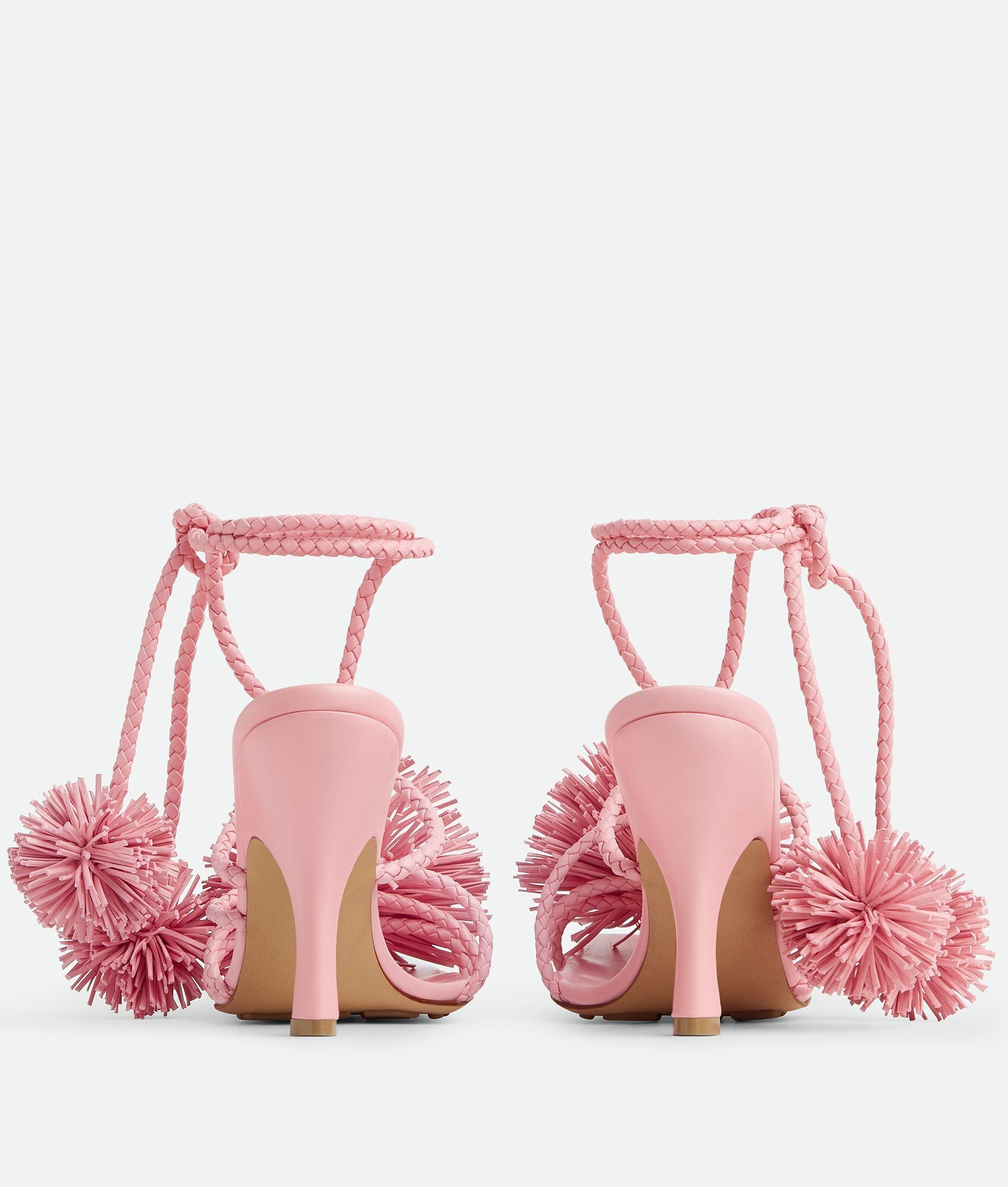 Bottega Veneta o1bcso1str0725 Adam Sandals in Pink Size US 11 / IT 41 - 3 Thumbnail