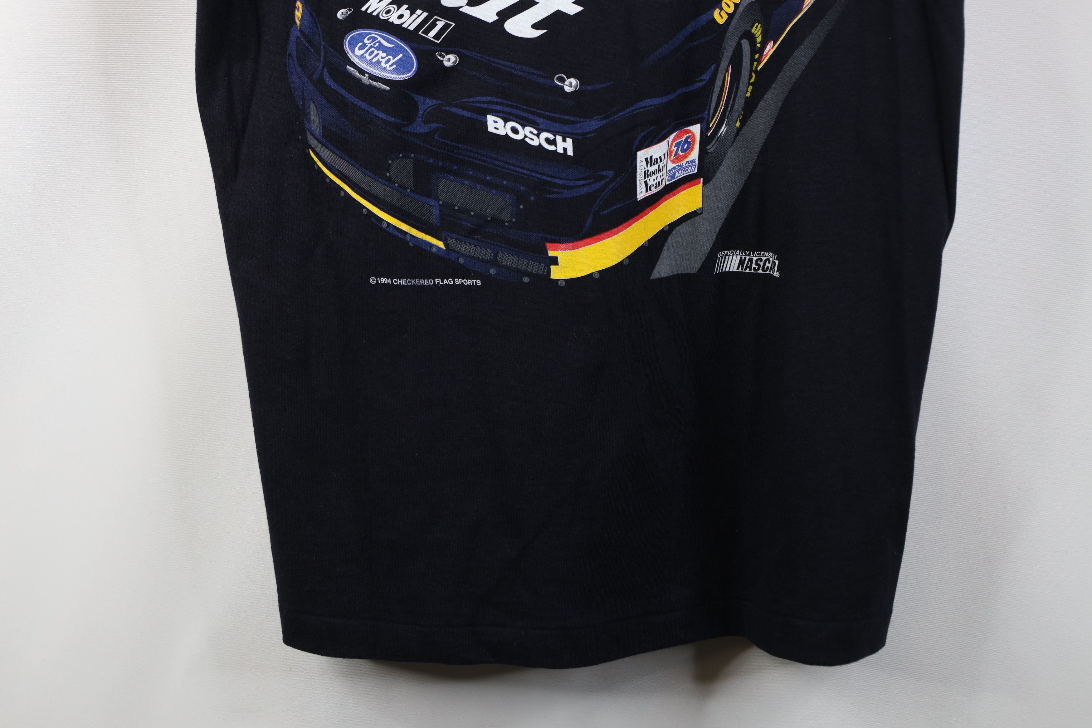 Vintage Deadstock Vintage 90s NASCAR Racing Miller Beer T-Shirt Size US L / EU 52-54 / 3 - 3 Thumbnail