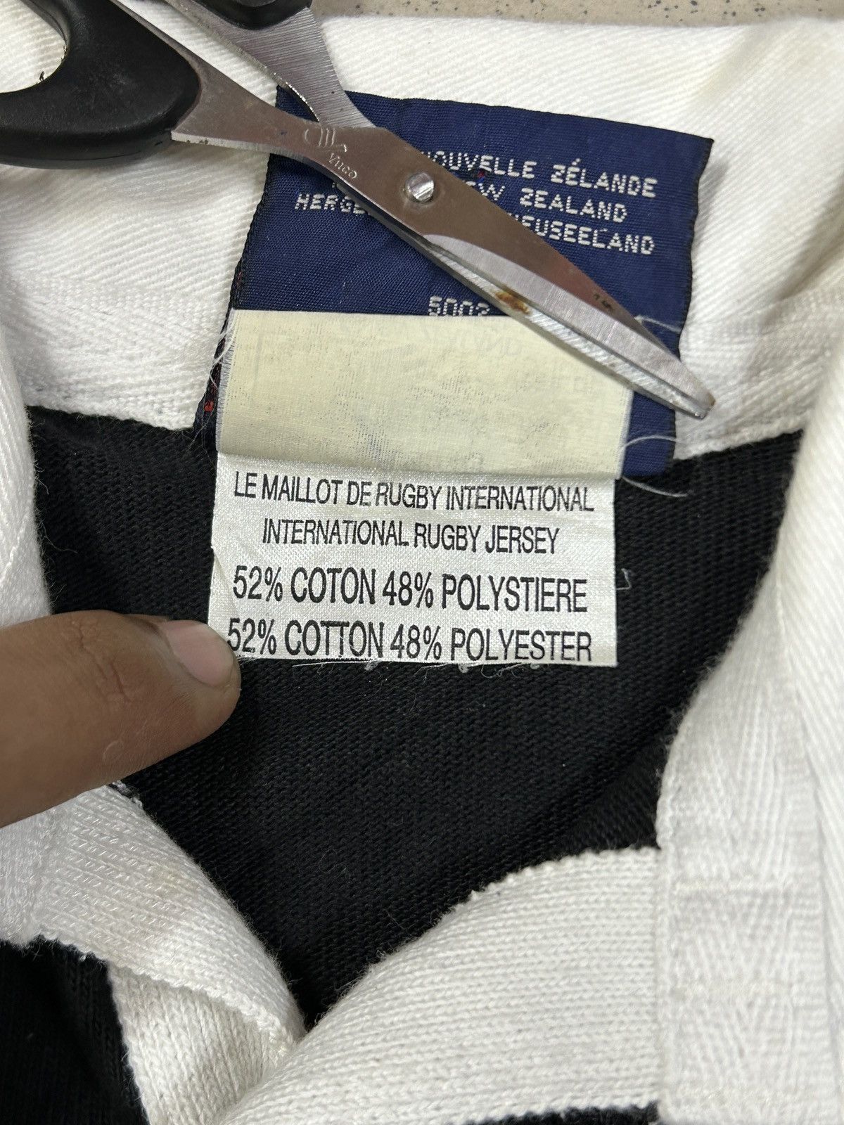 All Blacks × Canterbury of New Zealand Vintage Canterbury All Blacks Rugby Shirt Size US XS / EU 42 / 0 - 7 Thumbnail