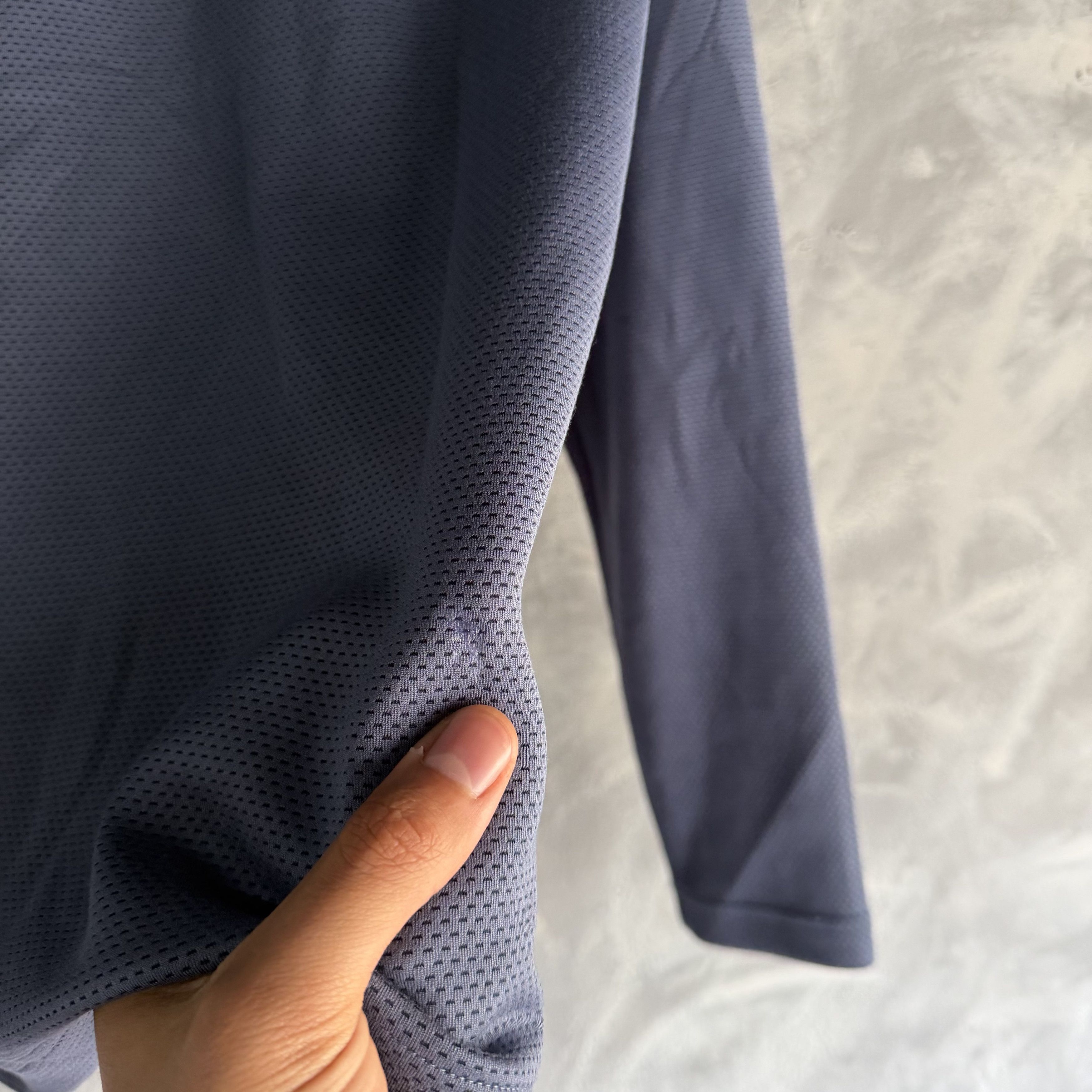 Nike Nike Quarter Zip Sweater Men's Pullover Athletic Dri-FIT LS Size US S / EU 44-46 / 1 - 5 Thumbnail
