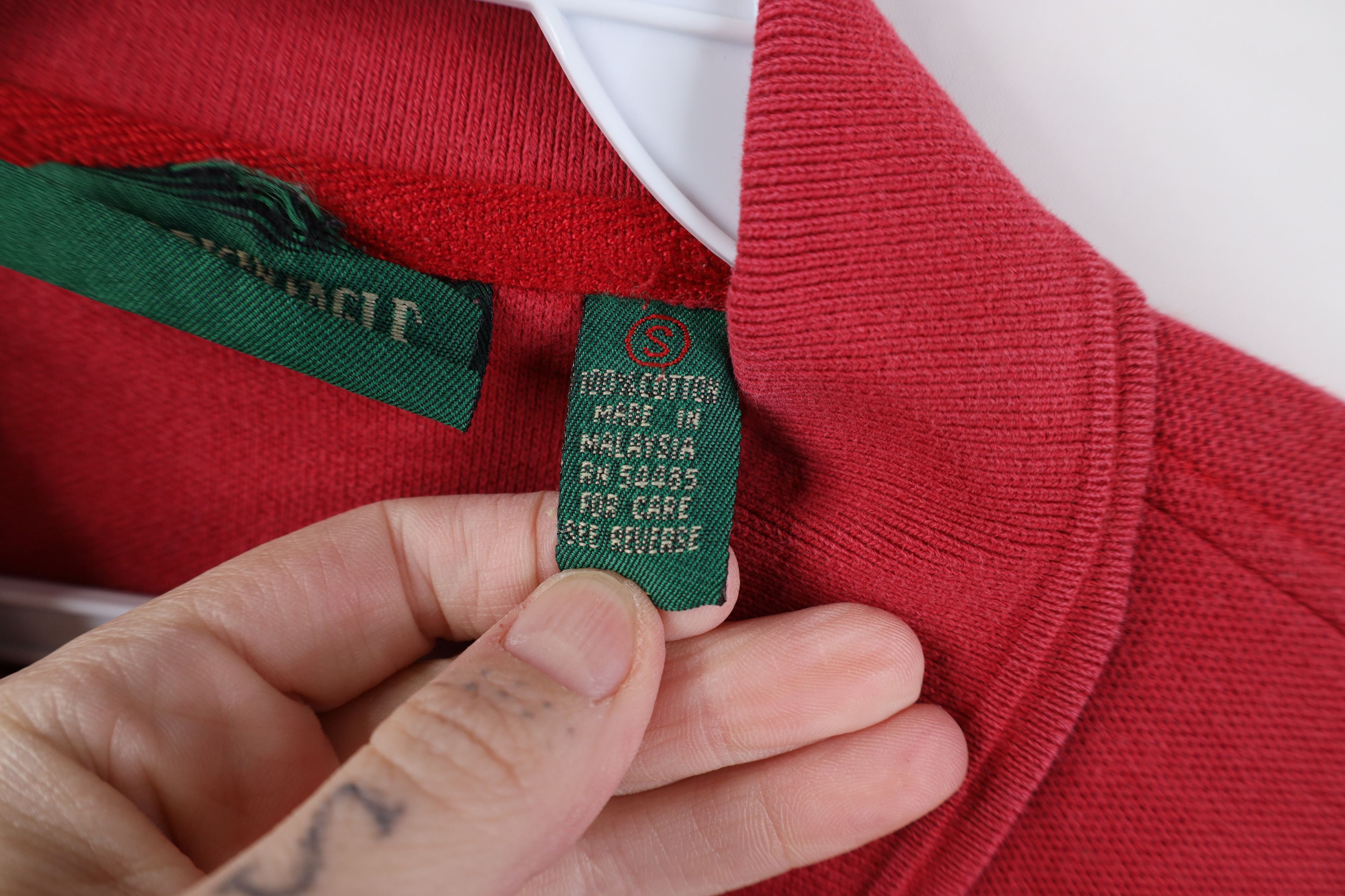 American Eagle Outfitters Vintage 90s American Eagle Outfitters Long Sleeve Rugby Polo Size US S / EU 44-46 / 1 - 8 Thumbnail