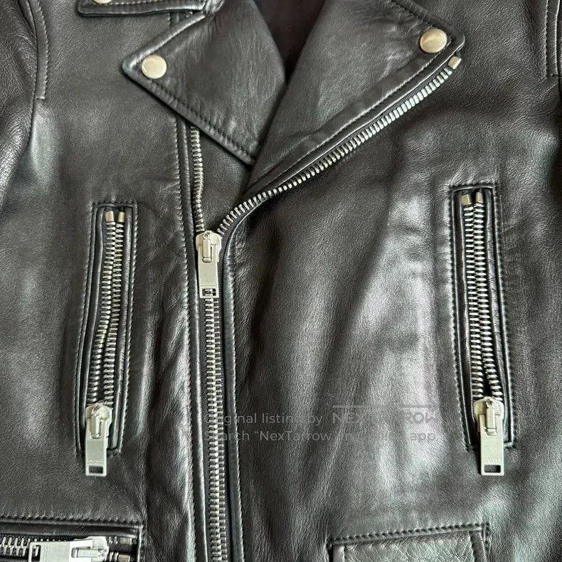 Saint Laurent Paris Saint Laurent Paris The Strongest Motorcycle Leather Jacke Size XS / US 0-2 / IT 36-38 - 3 Thumbnail