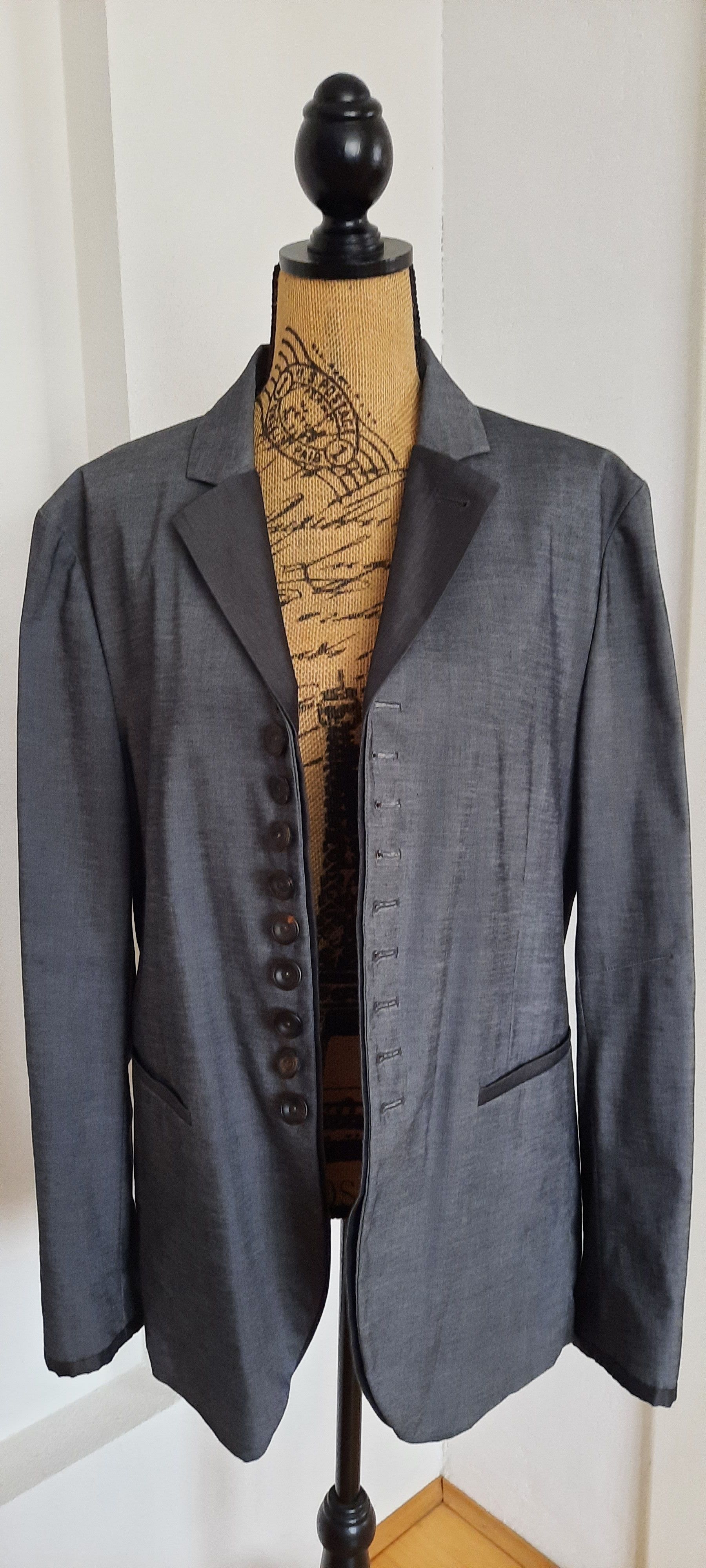 John Varvatos JOHN VARVARTOS Men's Blazer Jacket Multibutton Grey 50 (IT) Size 50R - 1 Thumbnail