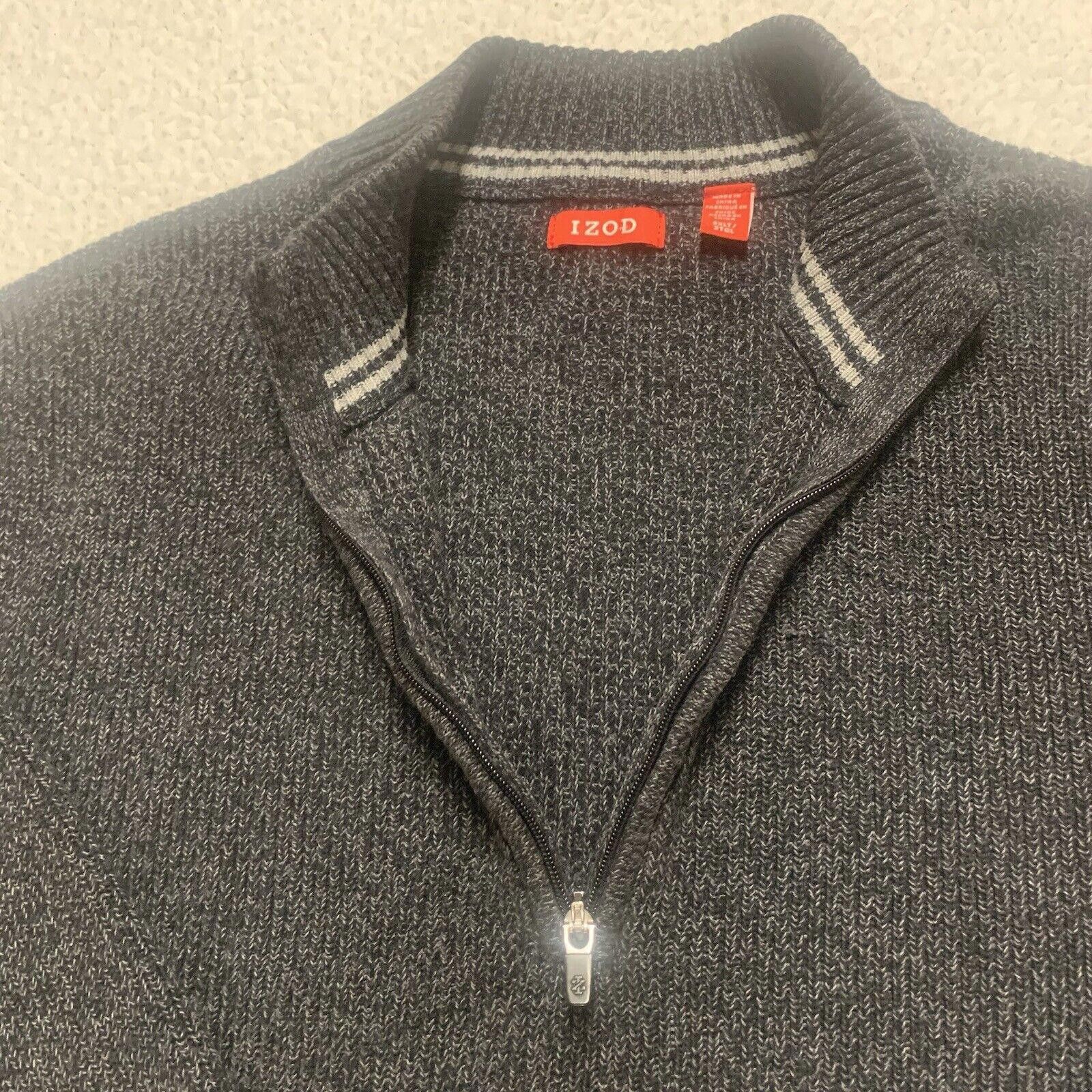 Izod IZOD Men’s Mock Neck Sweater Size3XLT Top 1/4 Zip Size US XXL / EU 58 / 5 - 4 Thumbnail