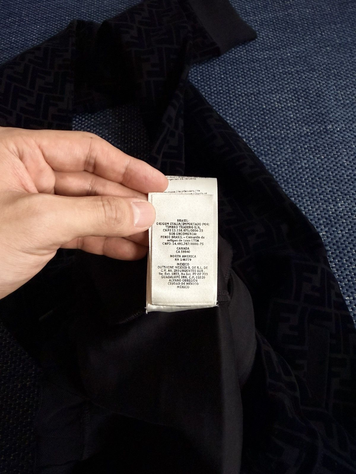 Fendi FW21 Black Monogram Zucca Pants Size US 31 - 11 Thumbnail