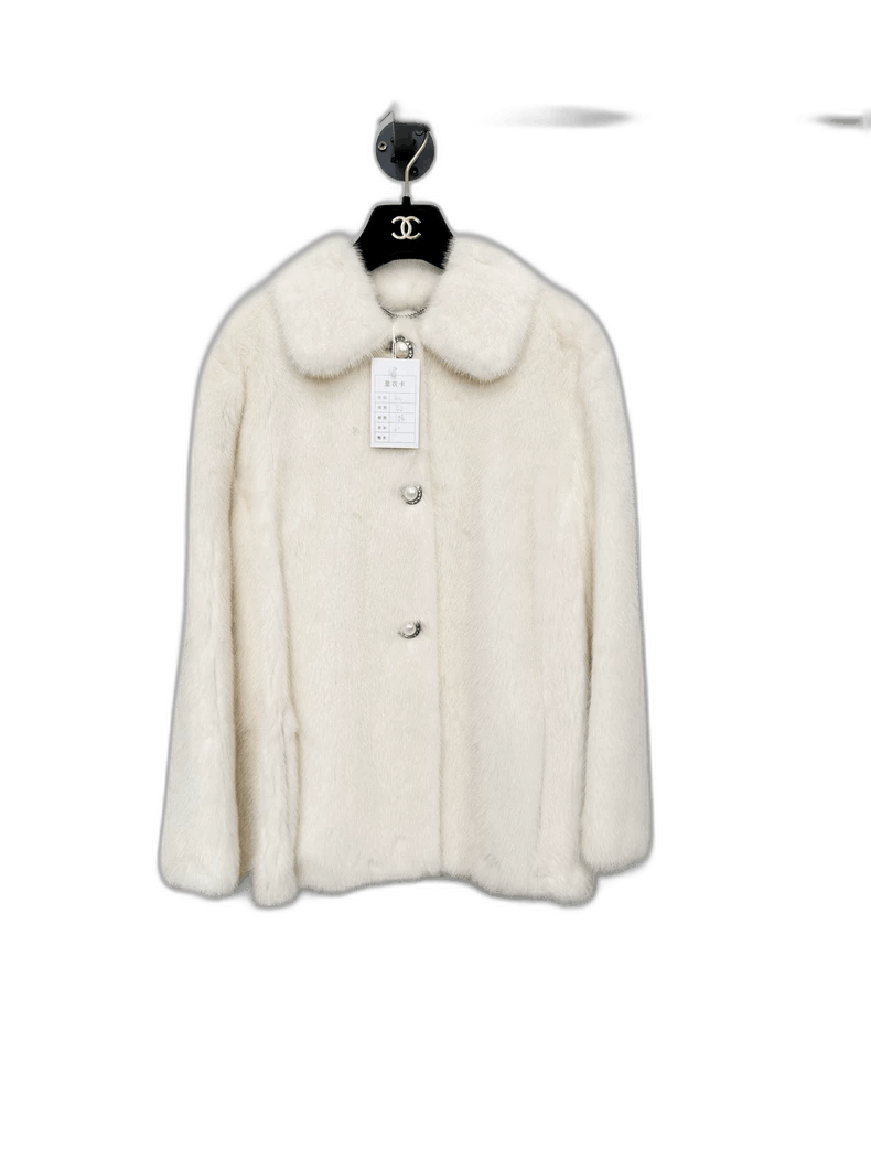 Prada Miumiu New Mink Fur Coat Size 42-2506 Size L / US 10 / IT 46 - 1 Thumbnail