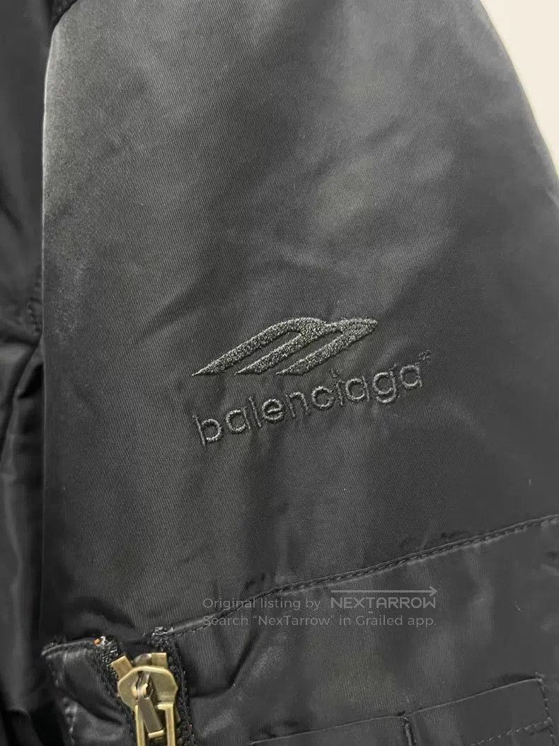 Balenciaga Balenciaga Solid Color Hooded Pilot Zipper Long Sleeve Jac Size US M / EU 48-50 / 2 - 3 Thumbnail