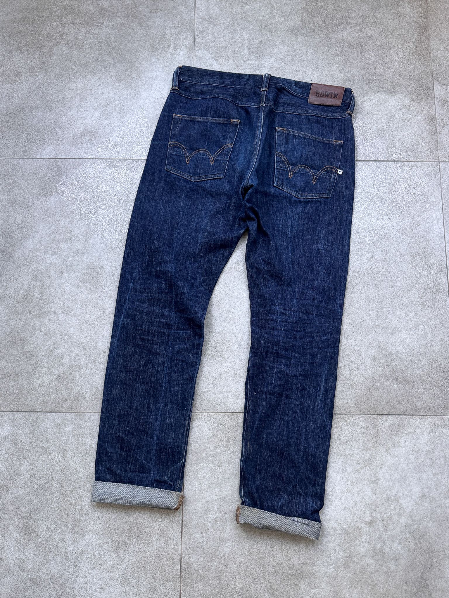 Edwin Edwin Selvedge Blue Denim Jeans Size US 32 / EU 48 - 2 Thumbnail