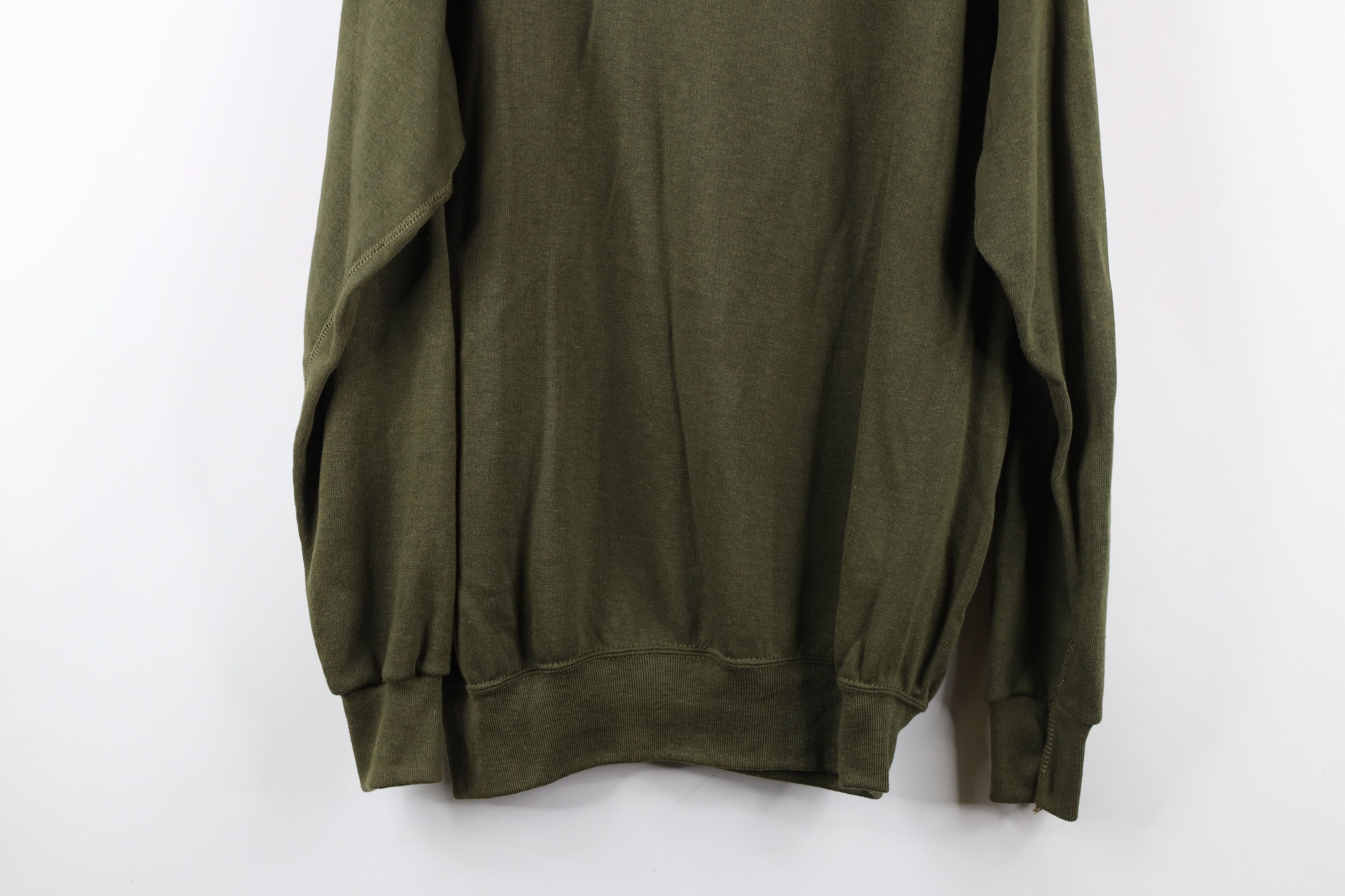 Gap × Vintage Deadstock Vintage 70s 80s Gap Crewneck Sweatshirt Olive USA Size US L / EU 52-54 / 3 - 14 Thumbnail