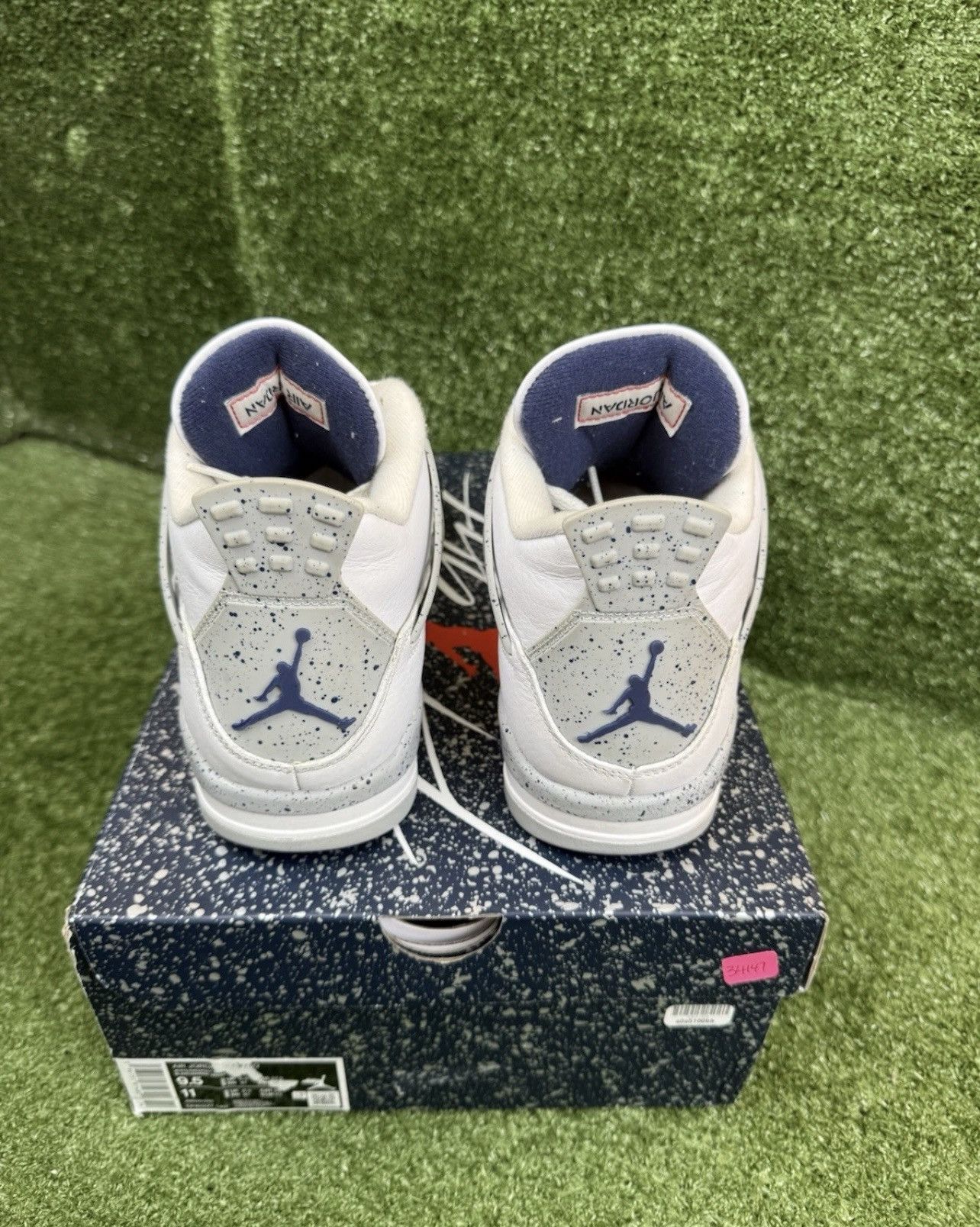 Jordan Brand Jordan 4 retro Midnight Navy Size US 9.5 / EU 42-43 - 4 Thumbnail