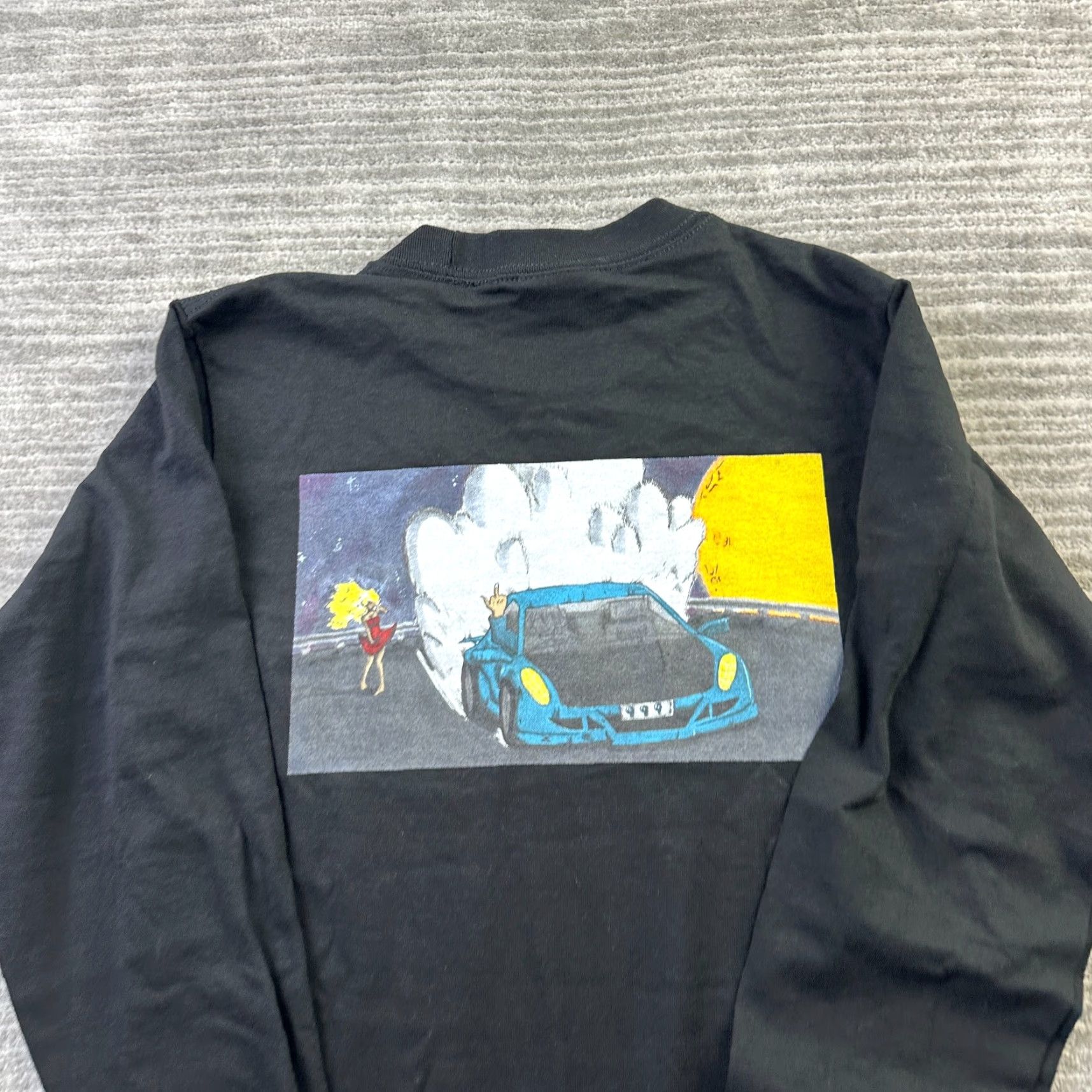 Vintage Juice WRLD Shirt Mens Small Black Goodbye & Good Riddance 999 T-Shirt Crew Neck Long Sleeve Graphic Print Size US S / EU 44-46 / 1 - 5 Thumbnail