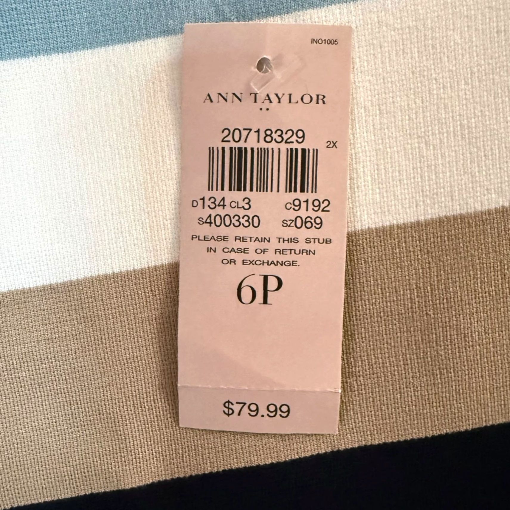 Ann Taylor Ann Taylor Skirt Women 6P Multicolor Pull-On Pencil Office Career NEW Size 28" / US 6 / IT 42 - 6 Thumbnail