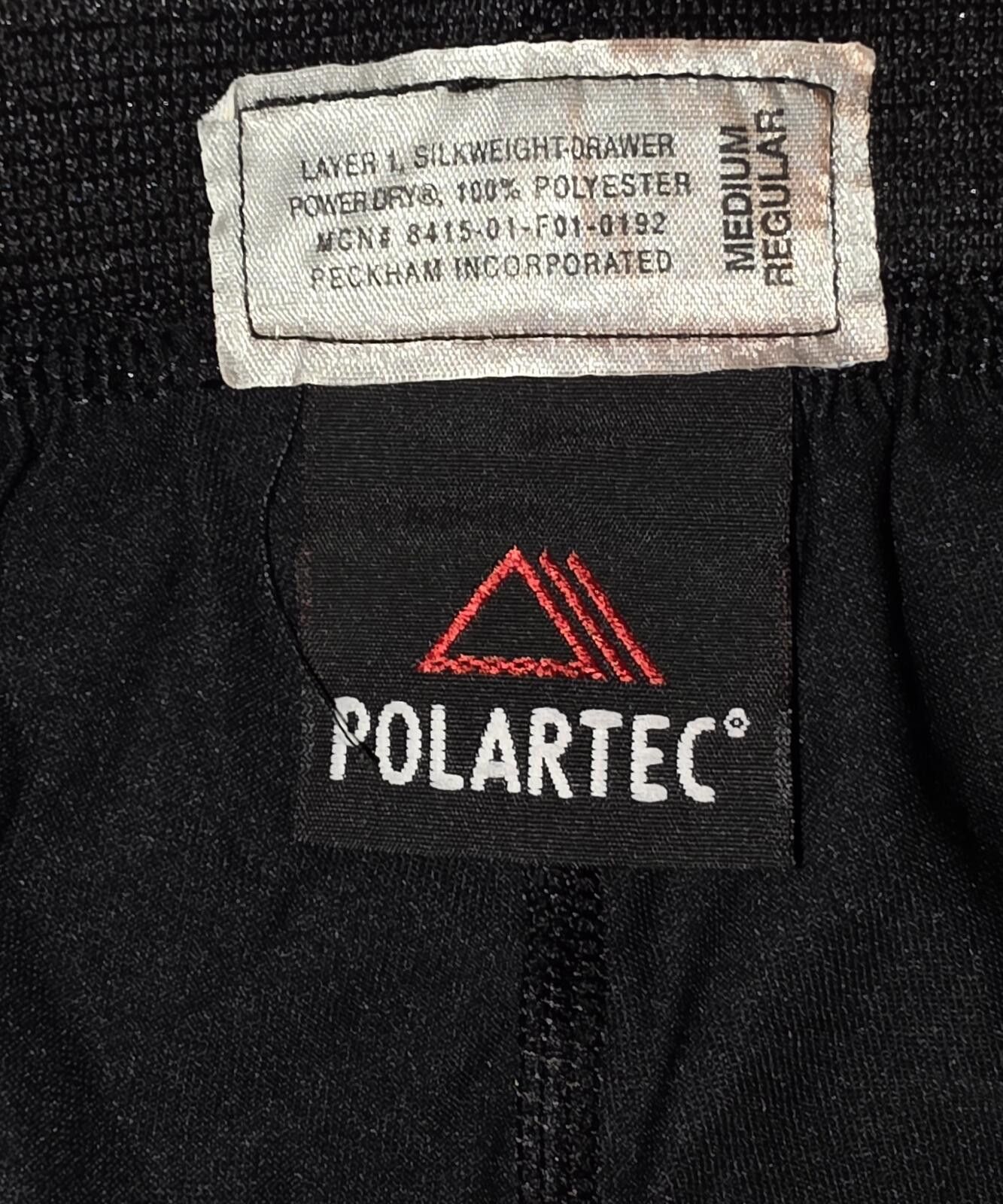 Polartec Polartec Medium Regular Black Lightweight Drawers Size US 32 / EU 48 - 3 Thumbnail