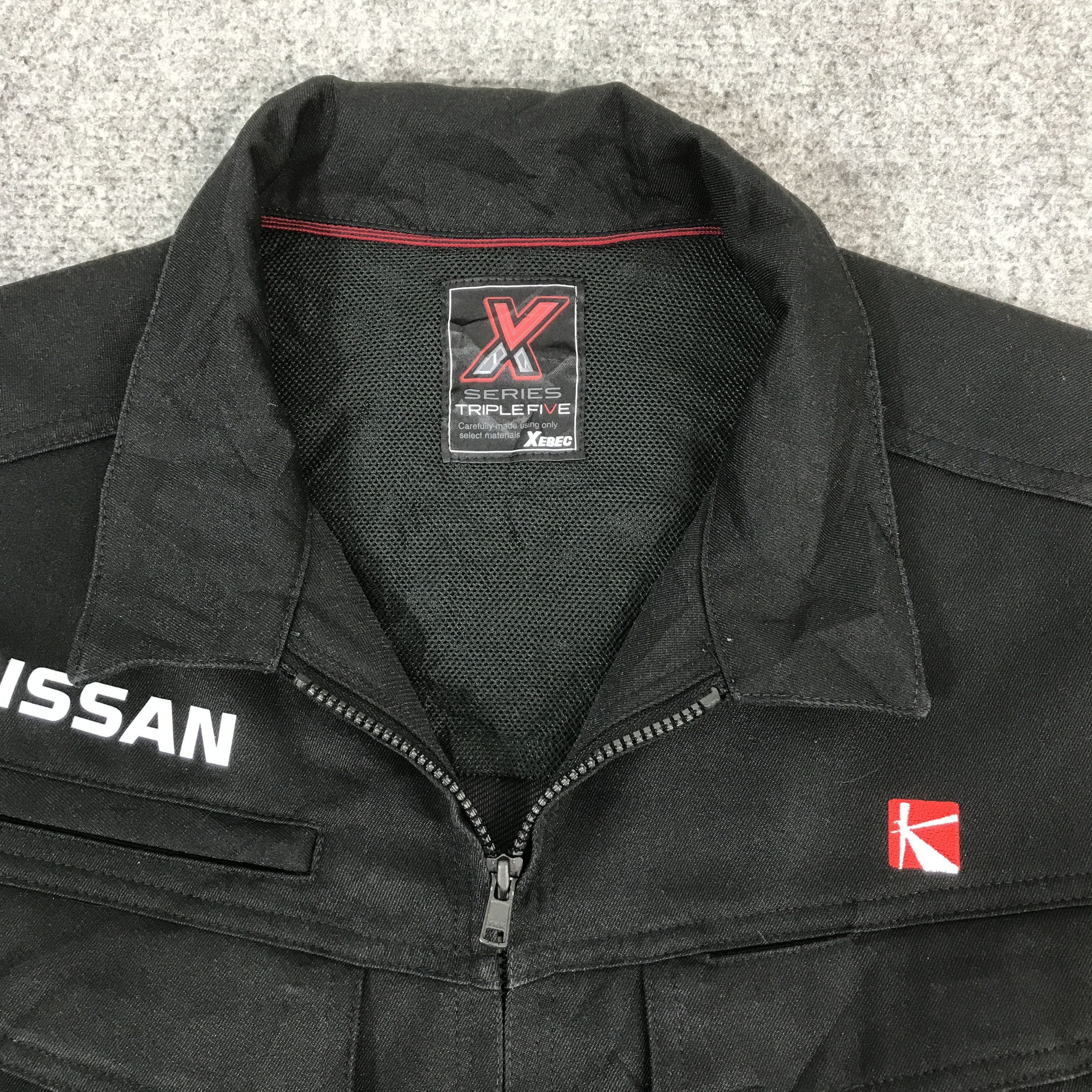 Japanese Brand NISSAN NISMO RACING TEAM BLACK CUSTOM JACKET K71B19 Size US L / EU 52-54 / 3 - 8 Thumbnail