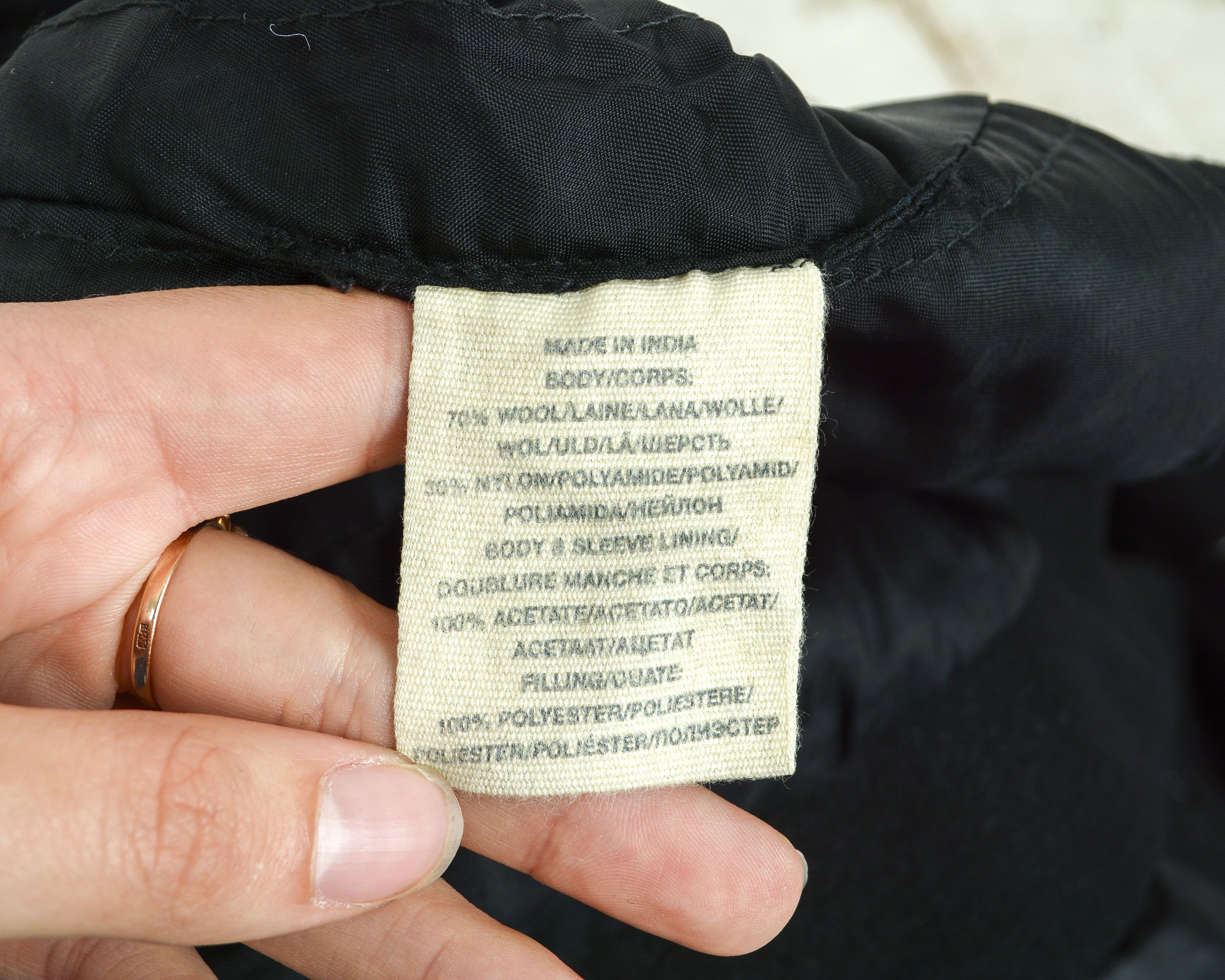 RRL Ralph Lauren Winter Wool Double breasted Coat Anchor Button Jacket Size US M / EU 48-50 / 2 - 8 Thumbnail