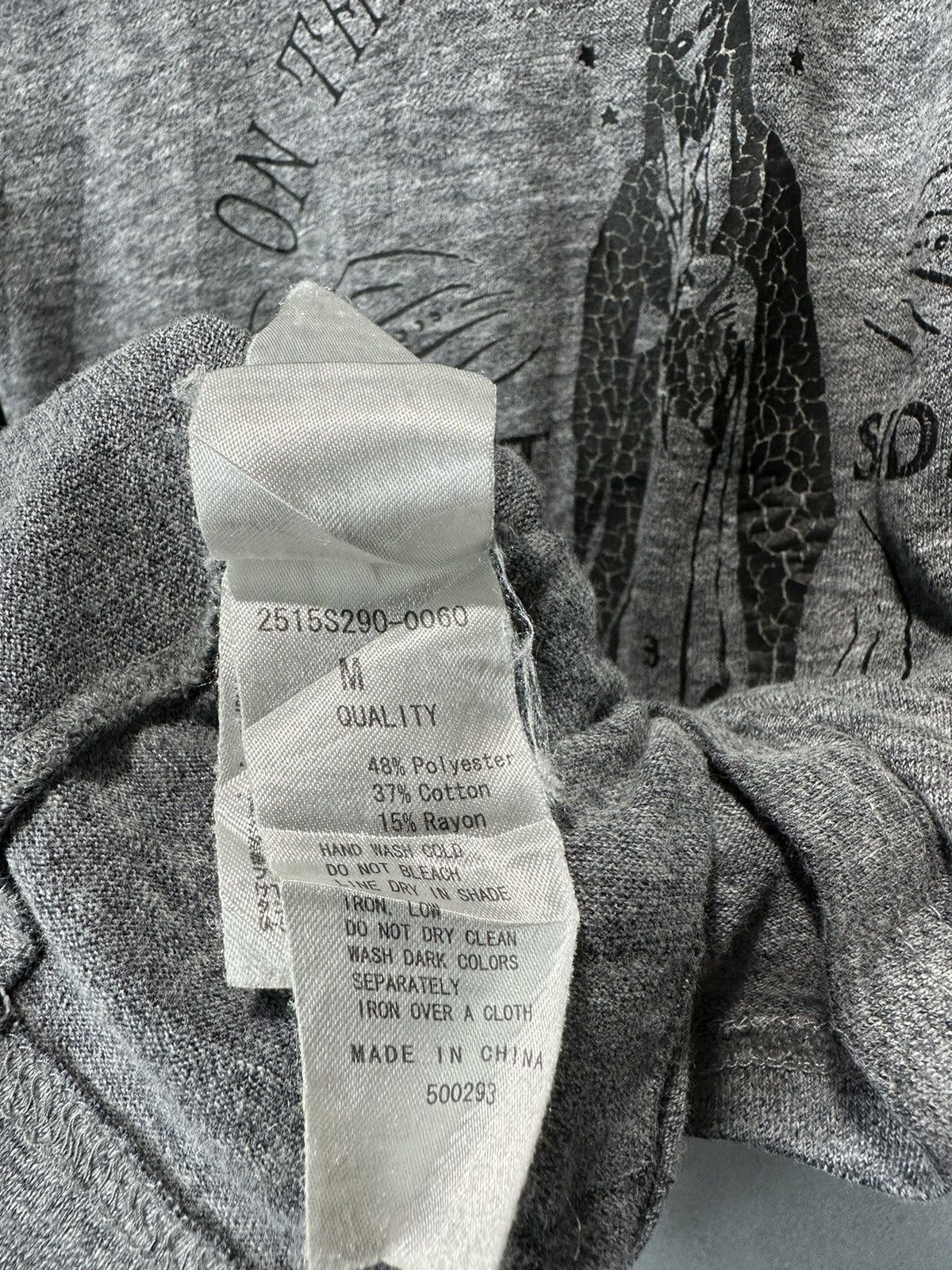 20471120 SICK TRASHED STOOGE JESUS TEE LONG SLEEVE IFSIX LGB STYLE Size US S / EU 44-46 / 1 - 11 Thumbnail