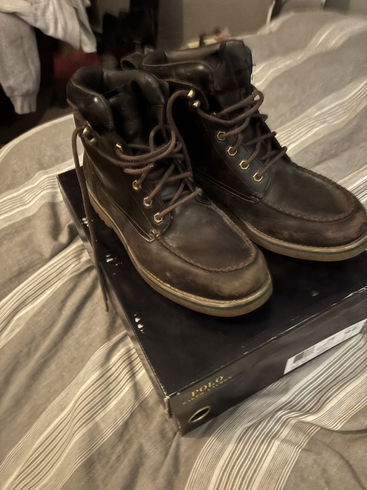??Ralph laurent boots melvin!!!! Amazon.com | POLO RALPH LAUREN Boys Conquered Hi Boot  main image 3