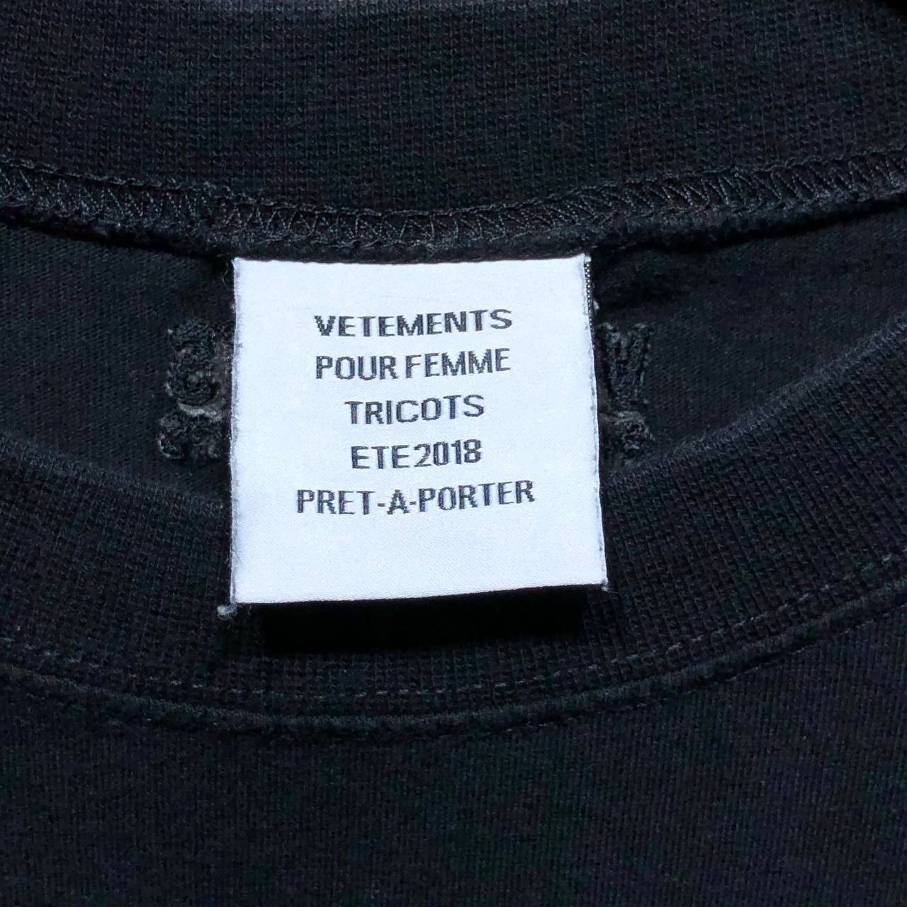 Vetements Vetements Gemini tee Size US L / EU 52-54 / 3 - 4 Thumbnail