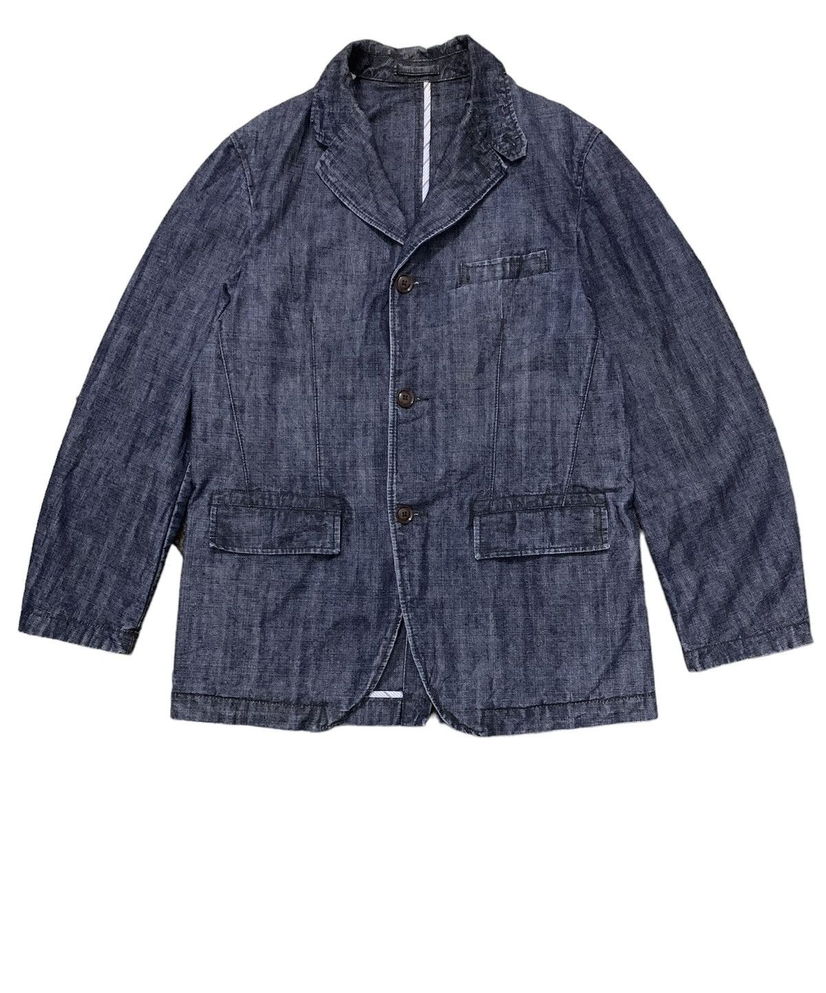 Uniqlo Like MIU MIU WORKWEAR Denim Jacket(A) Size US L / EU 52-54 / 3 - 1 Thumbnail