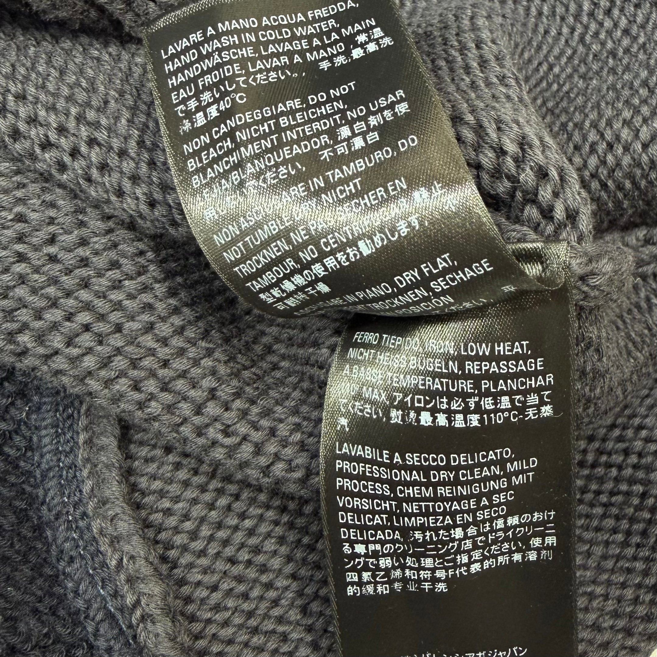 Balenciaga Balenciaga Sliced Damaged V-Neck Knit XS (XL) Size US XL / EU 56 / 4 - 6 Thumbnail