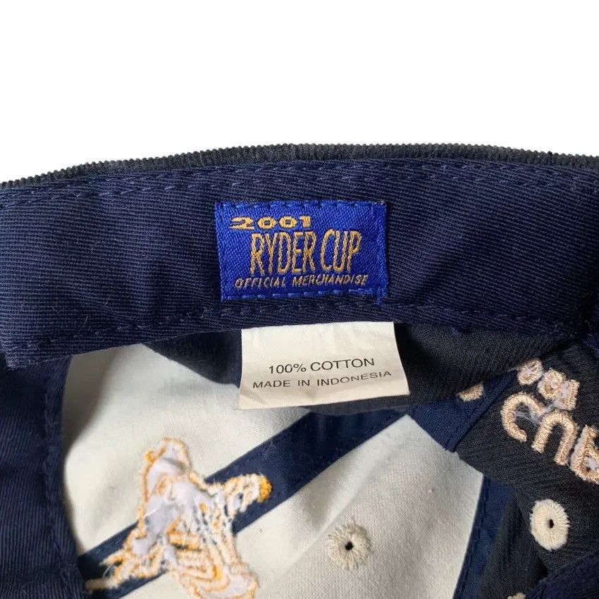 NASCAR × Vintage Vintage Ryder Cup 2002 USA Cap Hat Baseball Corduroy Racing Size ONE SIZE - 6 Thumbnail