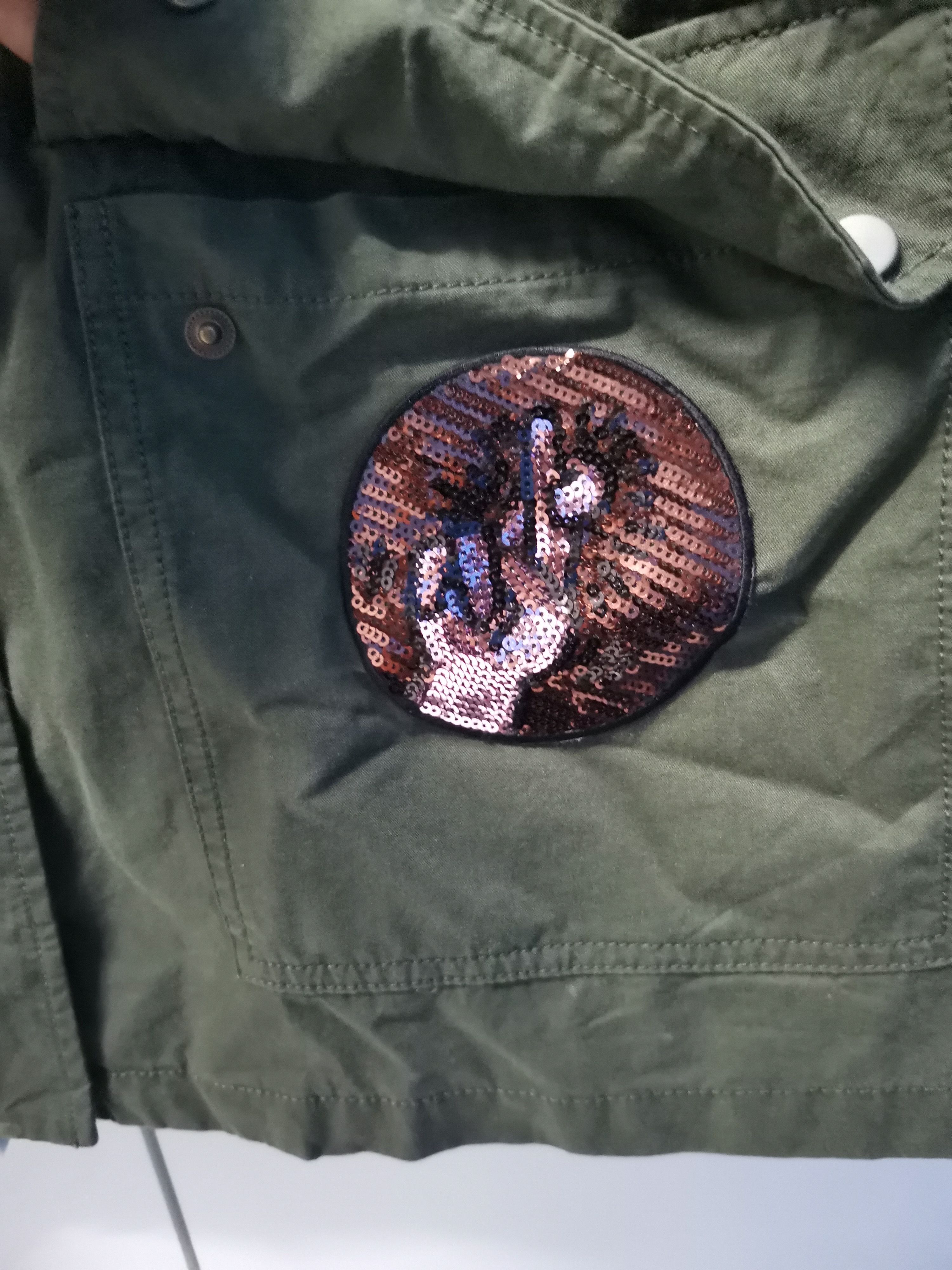 Keith Haring Keith Haring by GGPX Jacket Andy Mouse Swarovski Patches Size US M / EU 48-50 / 2 - 7 Thumbnail