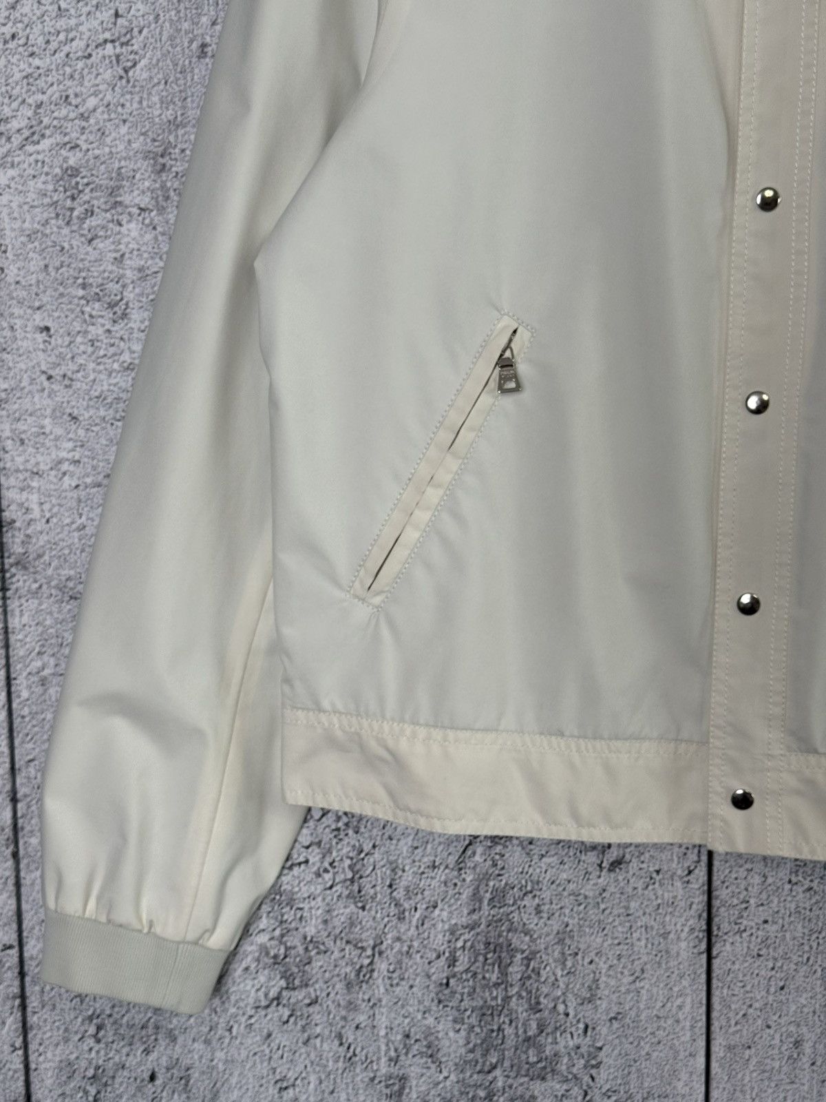 Prada Prada Sport Gore-Tex White Technical Bomber Jacket Size 56 Size US XL / EU 56 / 4 - 9 Thumbnail