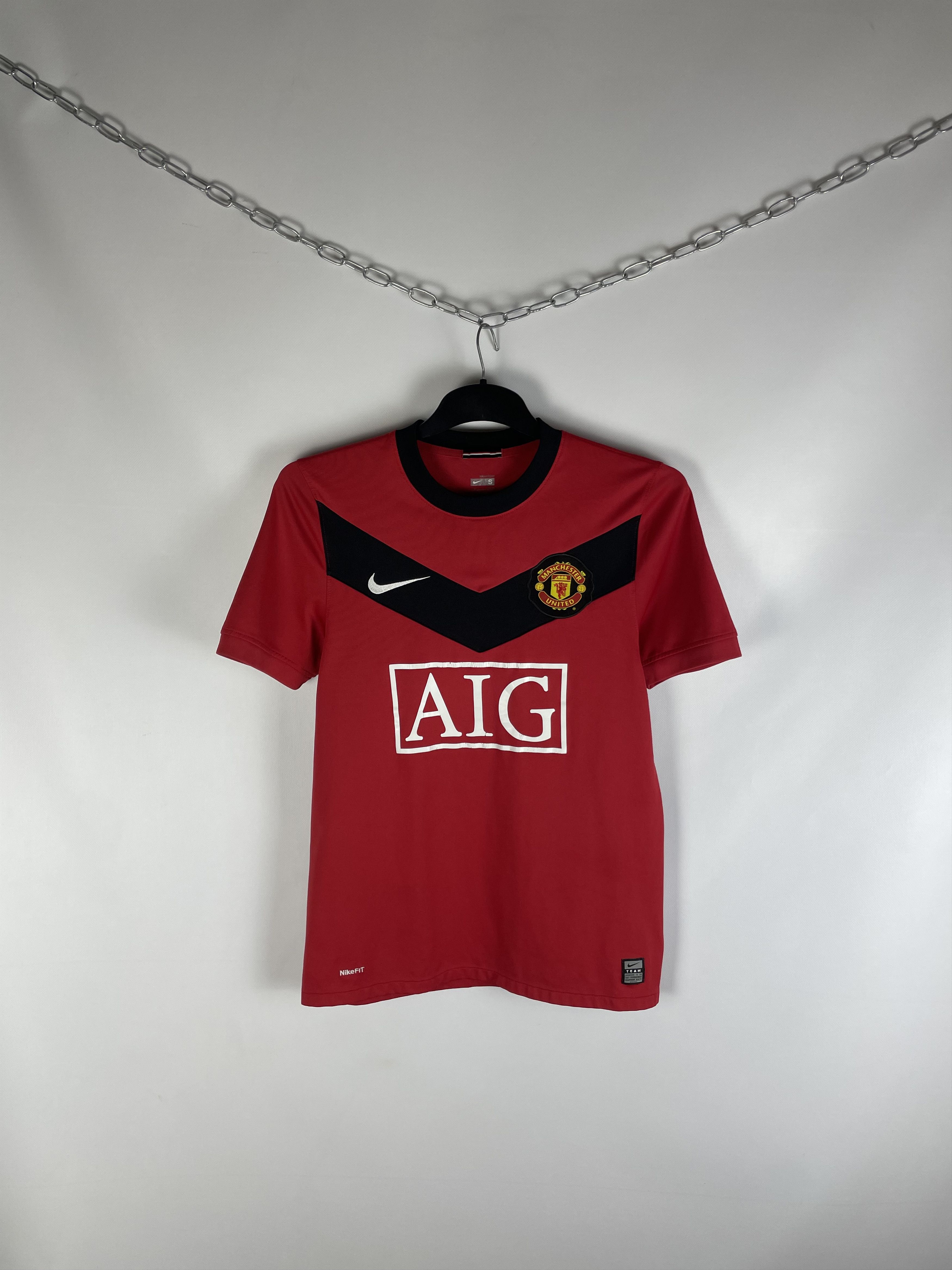 Nike Vintage 2009/2010 Nike Manchester United #10 Rooney Jersey Size US S / EU 44-46 / 1 - 2 Thumbnail