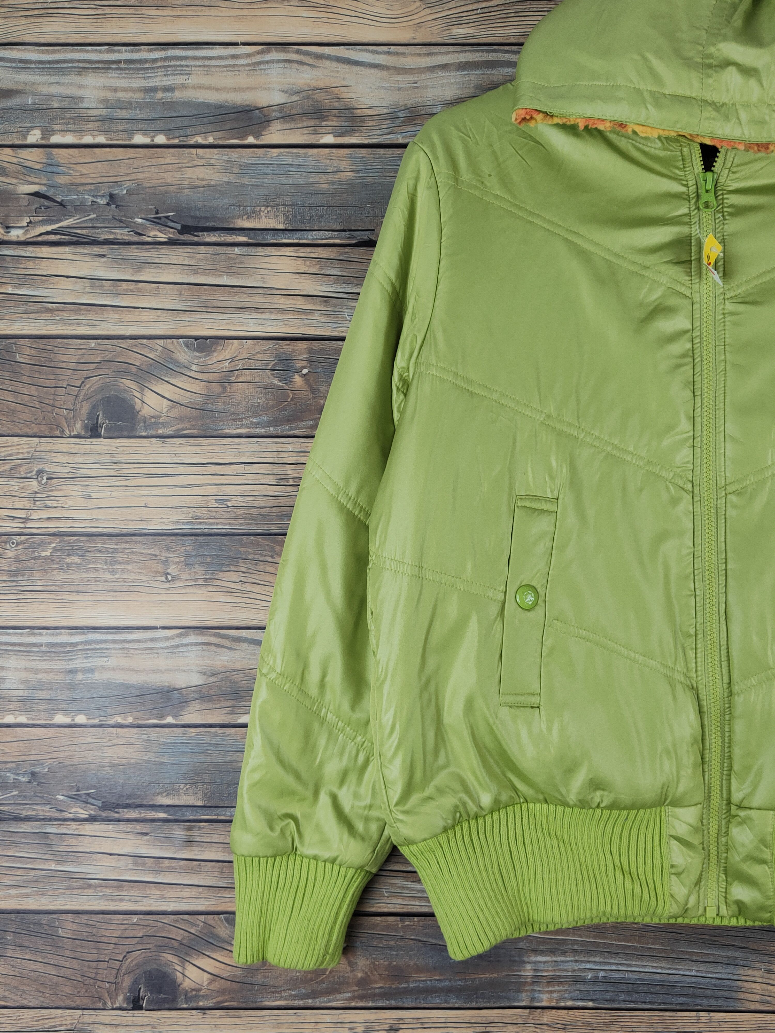 Japanese Brand Time Step Green Sweaters hoodie #W1428 Size M / US 6-8 / IT 42-44 - 3 Thumbnail
