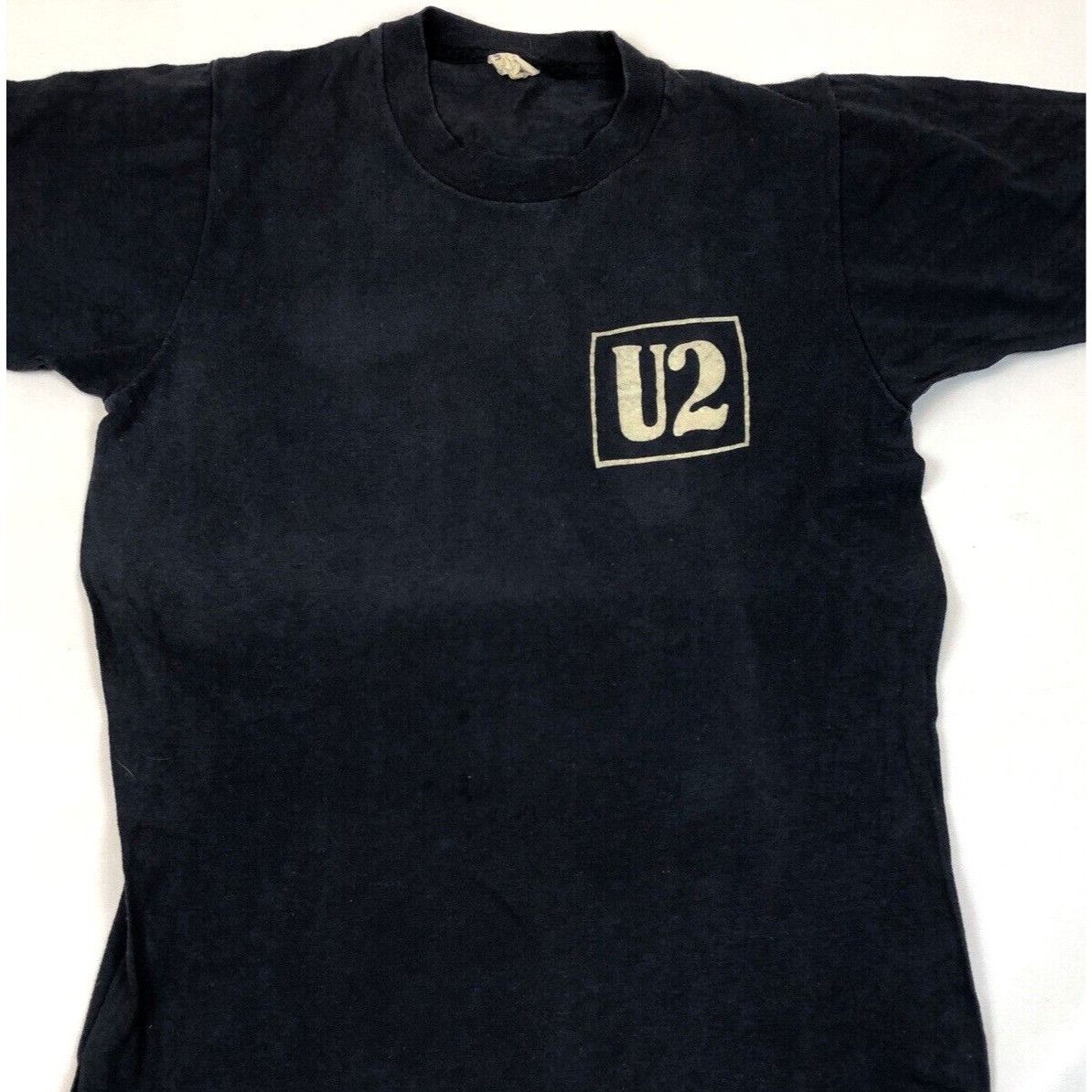 Band Tees Vintage 80s U2 October 81 Double Sided Band T Shirt Small Size US S / EU 44-46 / 1 - 3 Thumbnail
