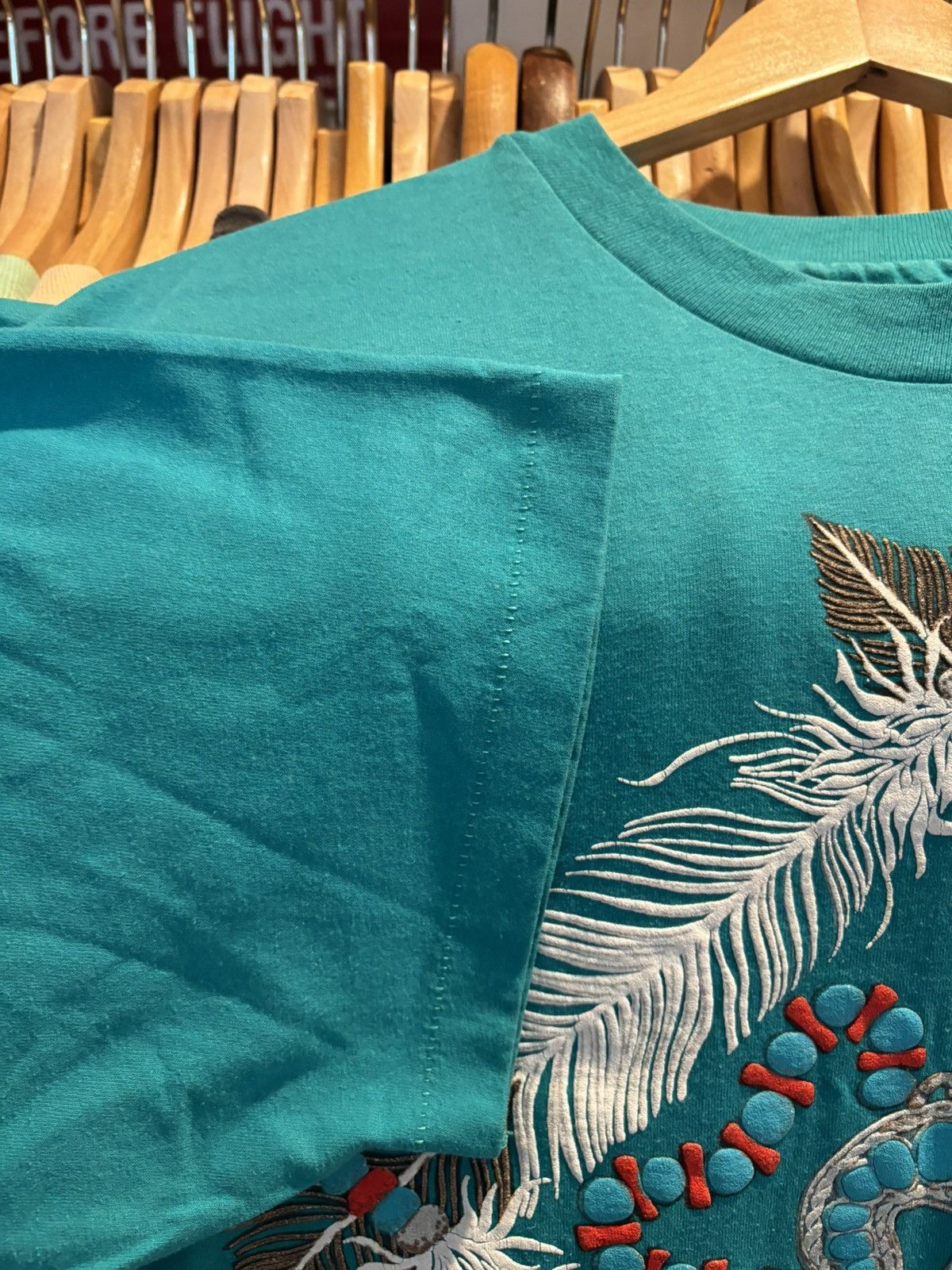 Hanes 90s Arizona Tribal Shirt Size US XL / EU 56 / 4 - 4 Thumbnail