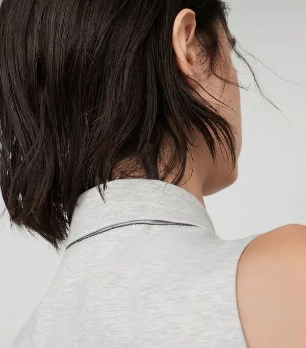 Brunello Cucinelli o1la1rc1a0425 Blouse in Grey Size S / US 4 / IT 40 - 6 Thumbnail