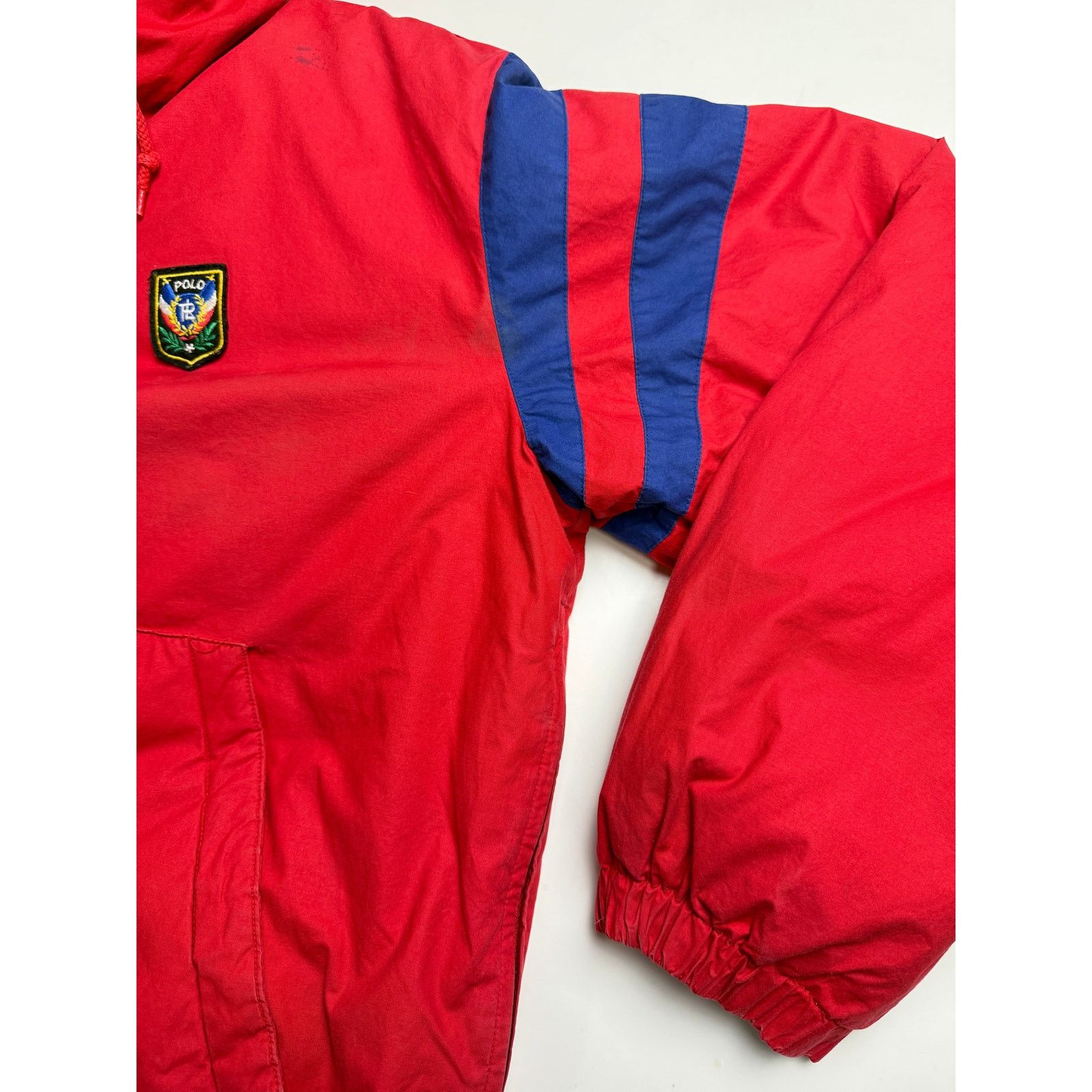 Vintage Vintage 80s/90s Polo Ralph Lauren Shield Crest Size S Red Size US S / EU 44-46 / 1 - 8 Thumbnail