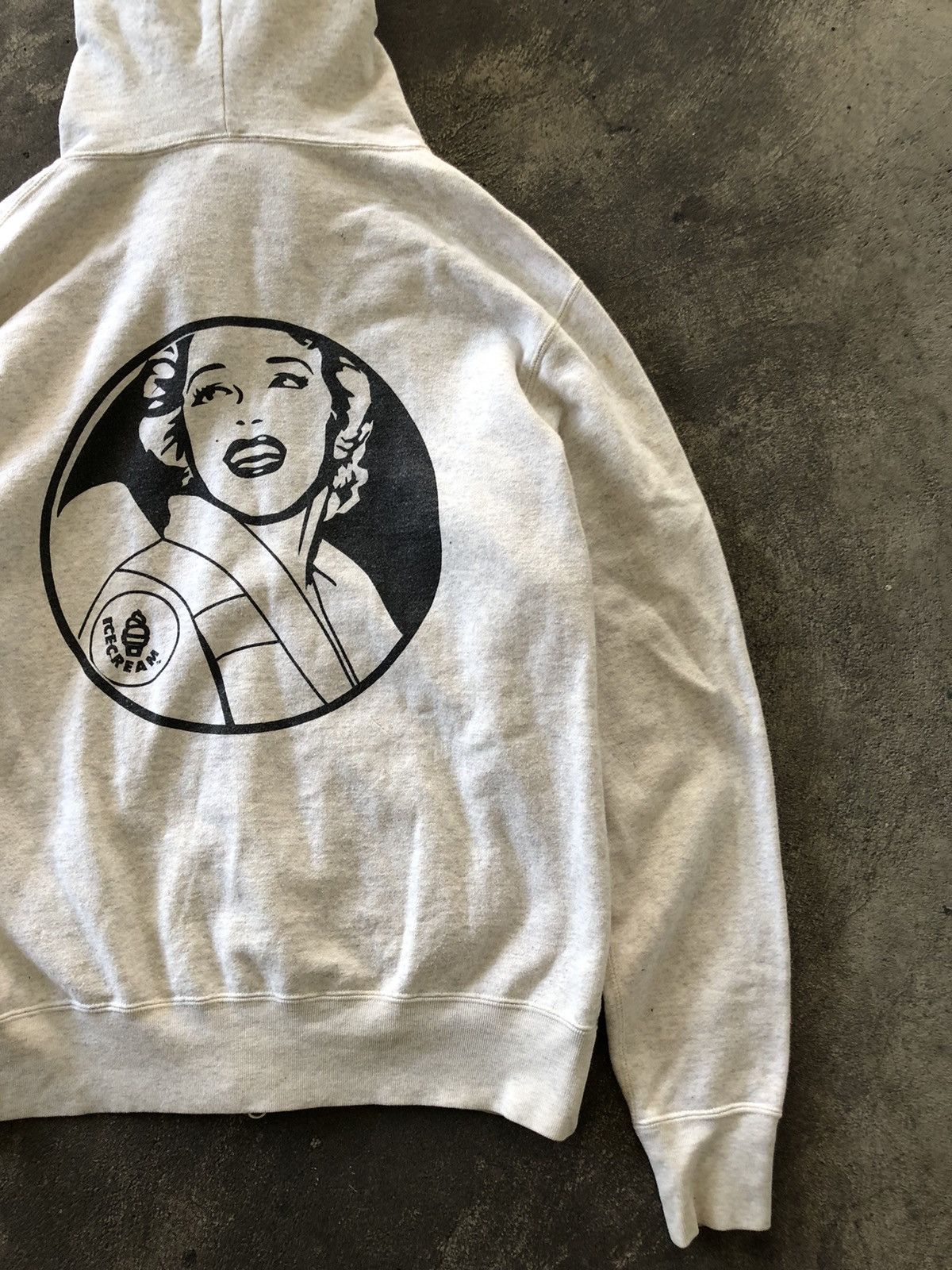 Billionaire Boys Club VINTAGE BBC ICE CREAM MARILYN MONROE FULL ZIP HOODIE Size US M / EU 48-50 / 2 - 2 Thumbnail