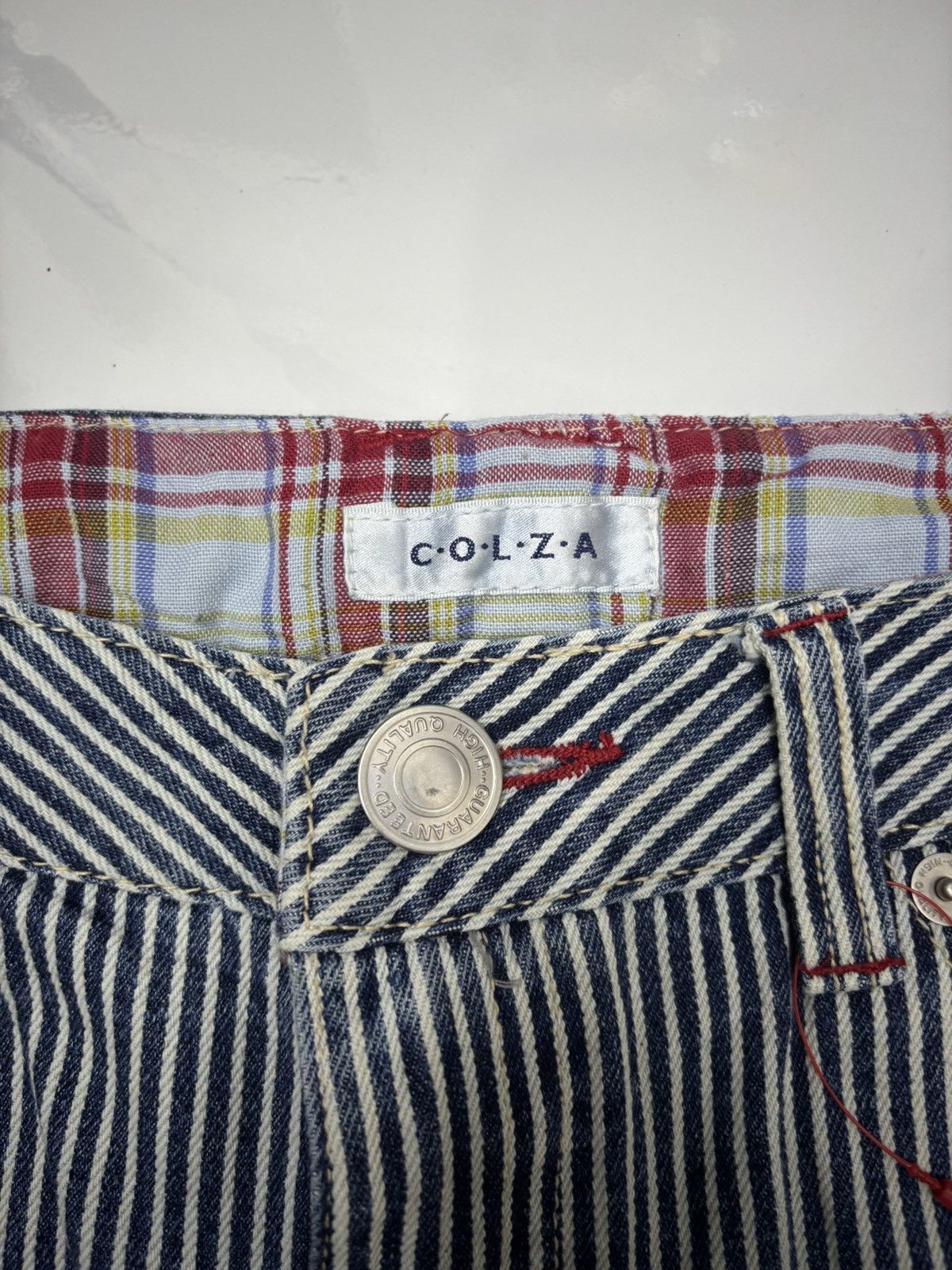Hysteric Glamour × If Six Was Nine × Japanese Brand Vintage Colza Stripe Japanese Brand Punk Style Jeans Size 30" / US 8 / IT 44 - 10 Thumbnail