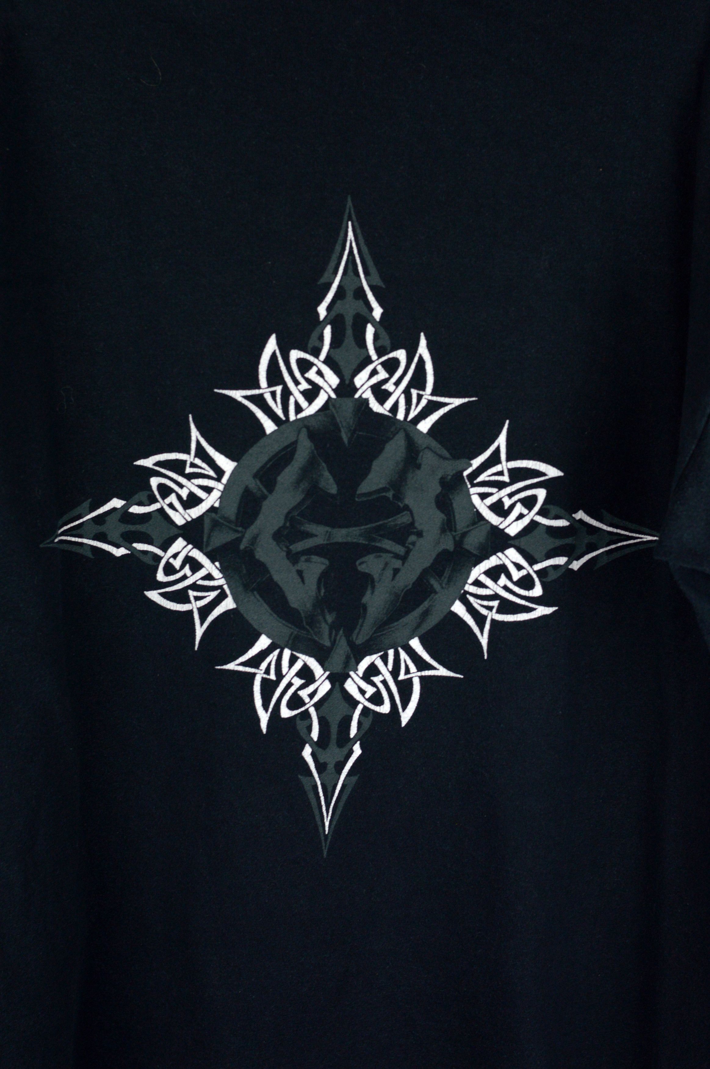 Band Tees × Vintage Vintage Crematory German Gothic metal 90s t shirt Size US L / EU 52-54 / 3 - 7 Thumbnail