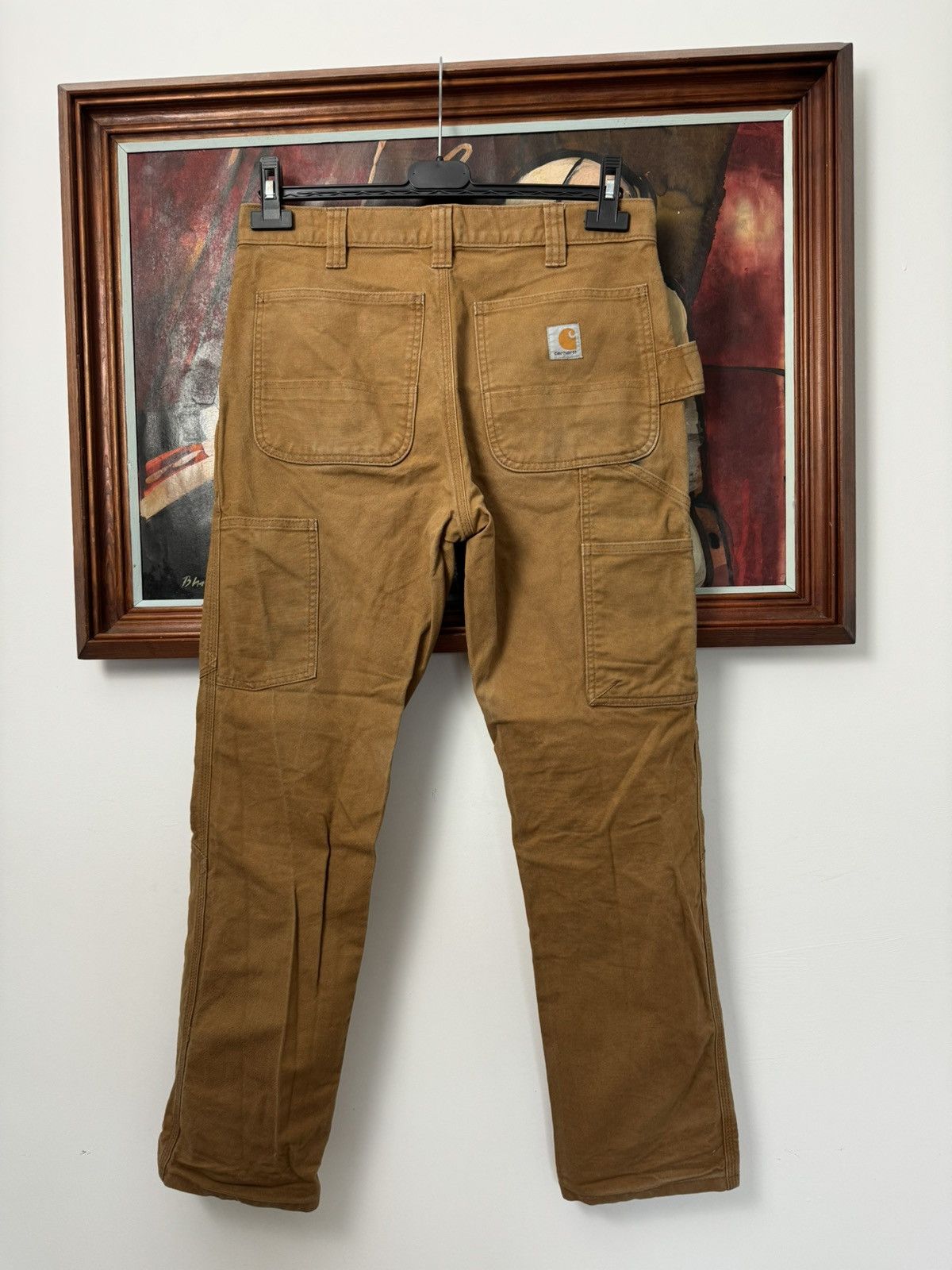 Carhartt Vintage Carhartt Single Knee Brown Rare Work Pant Y2k Size US 32 / EU 48 - 1 Thumbnail