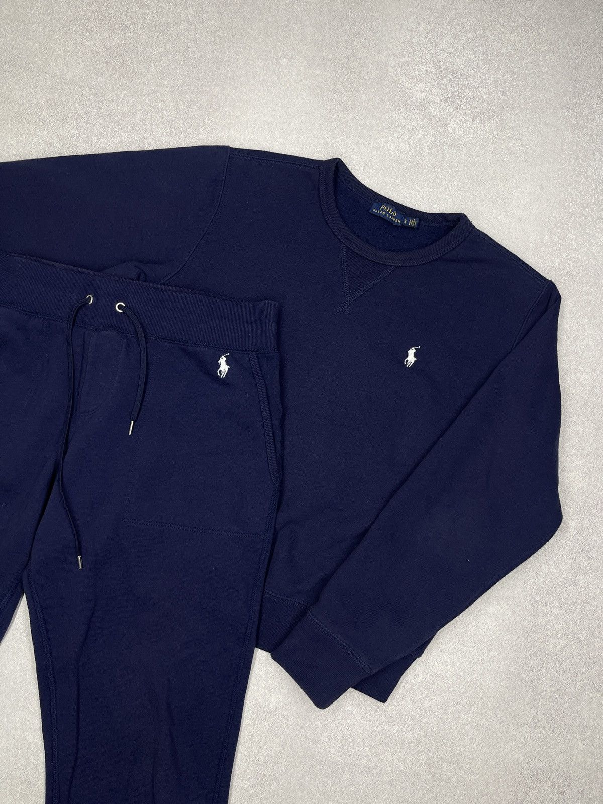 Polo Ralph Lauren Womens Polo Ralph Lauren TrackSuit Navy Y2K Rugby Size L Size L / US 10 / IT 46 - 1 Thumbnail