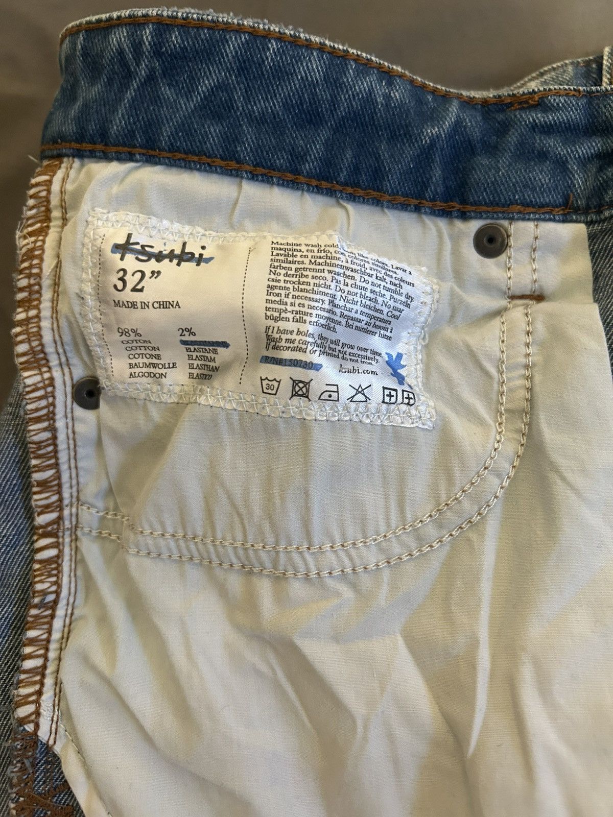 Ksubi Ksubi Jeans Size US 32 / EU 48 - 4 Thumbnail