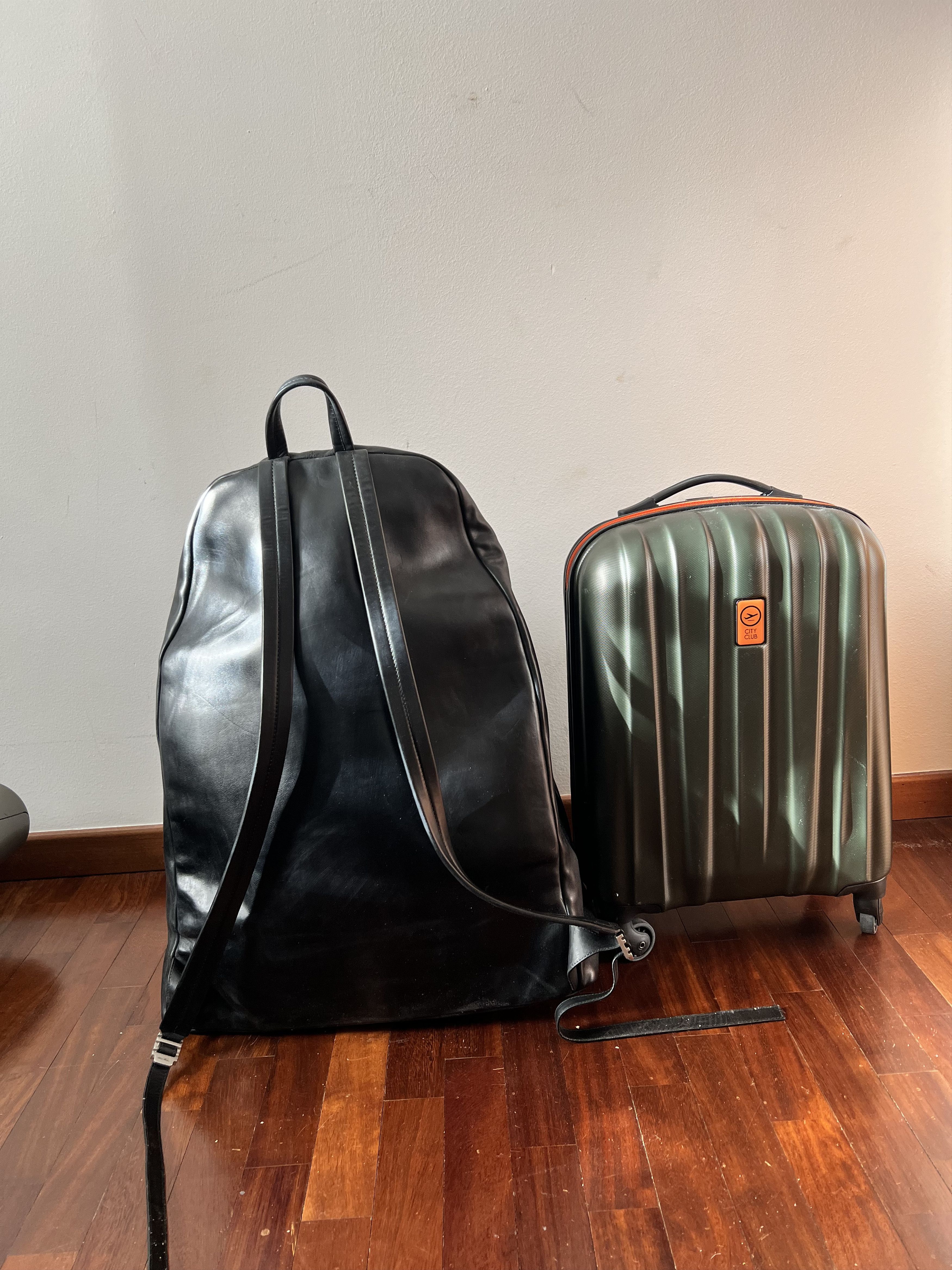 Rick Owens Very Rare Very Big Leather Backpack Size ONE SIZE - 11 Thumbnail